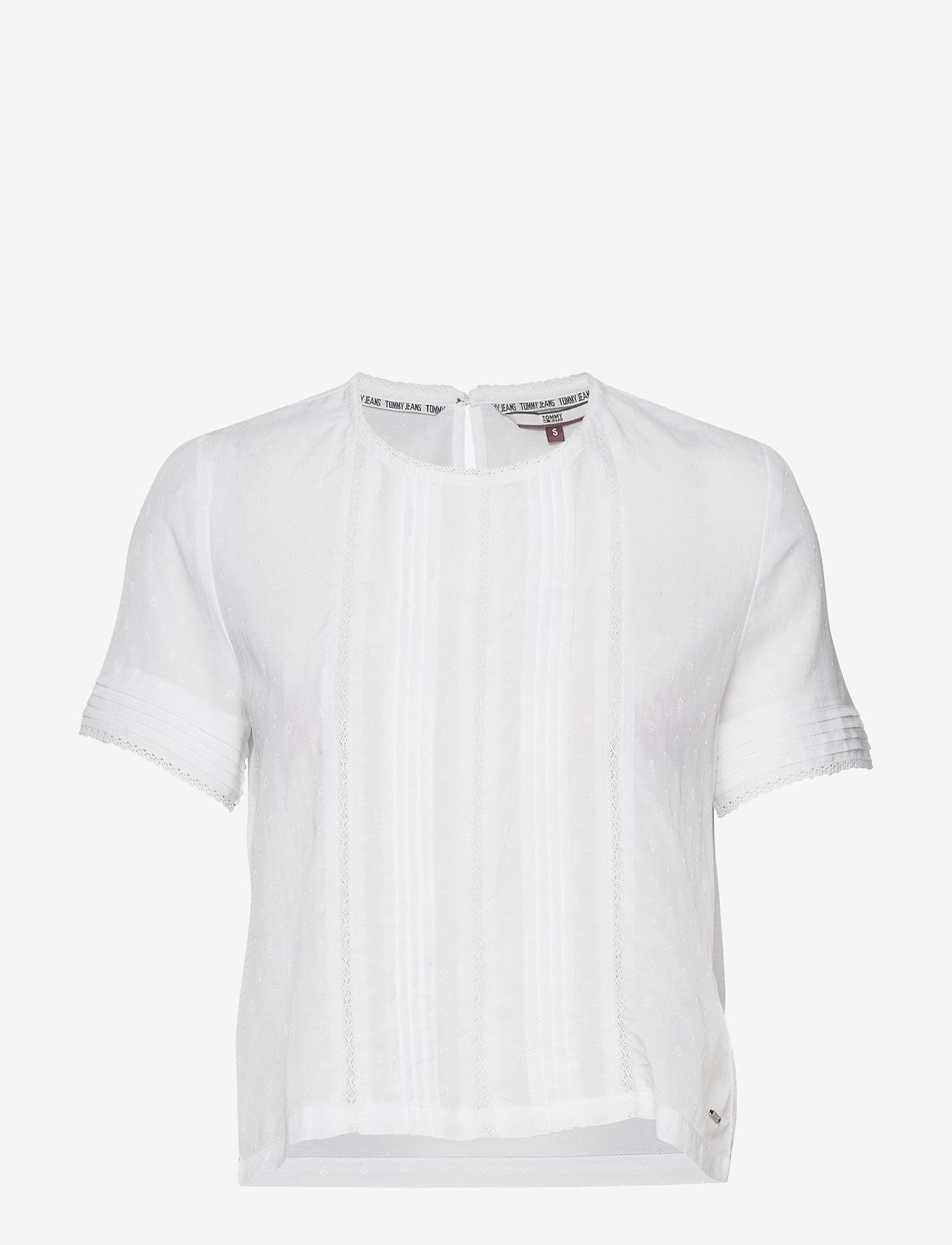 Tommy Jeans - TJW PINTUCK DETAIL T - white - 0