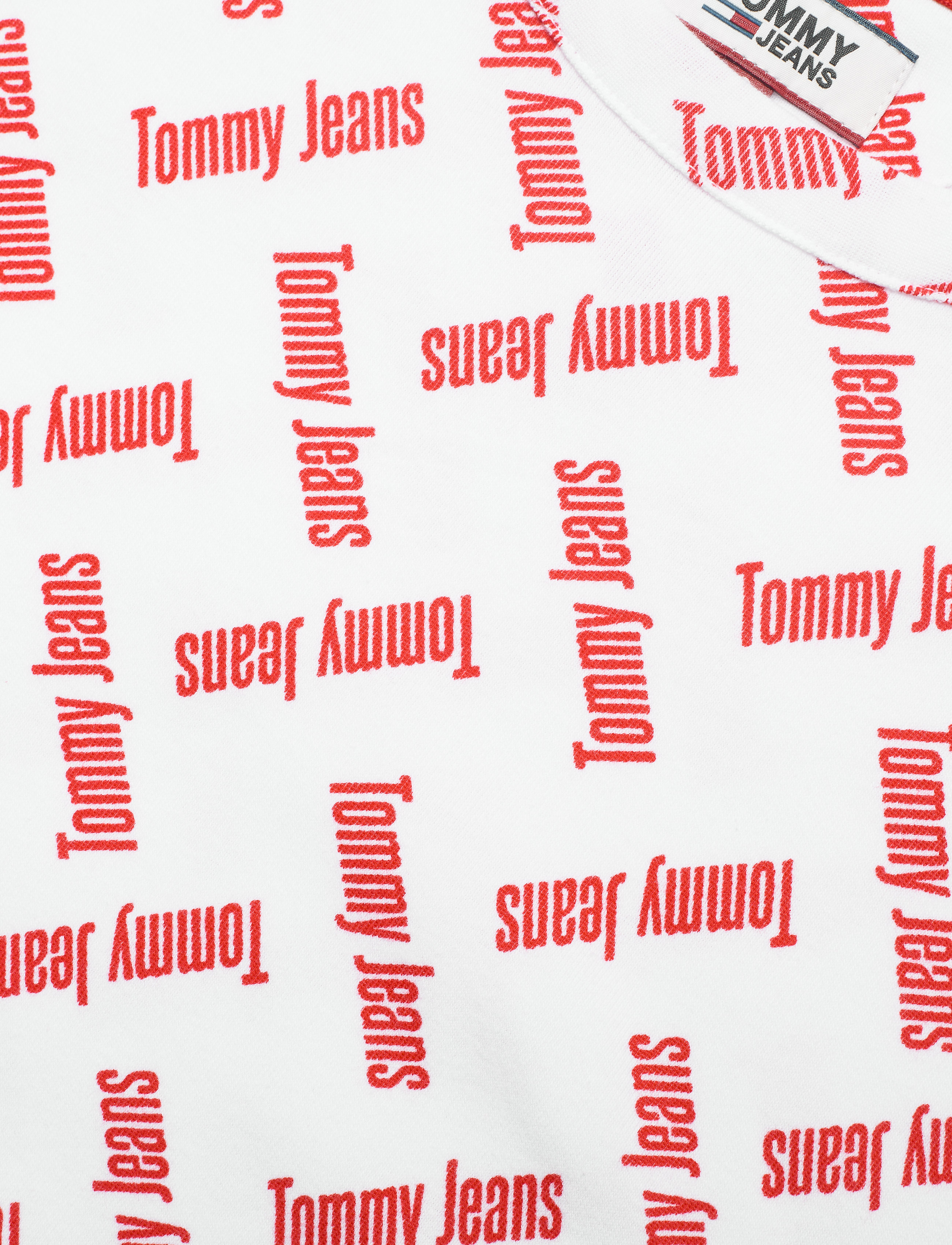 Tommy Jeans - TJW AOP TEE - logo print / white - 2