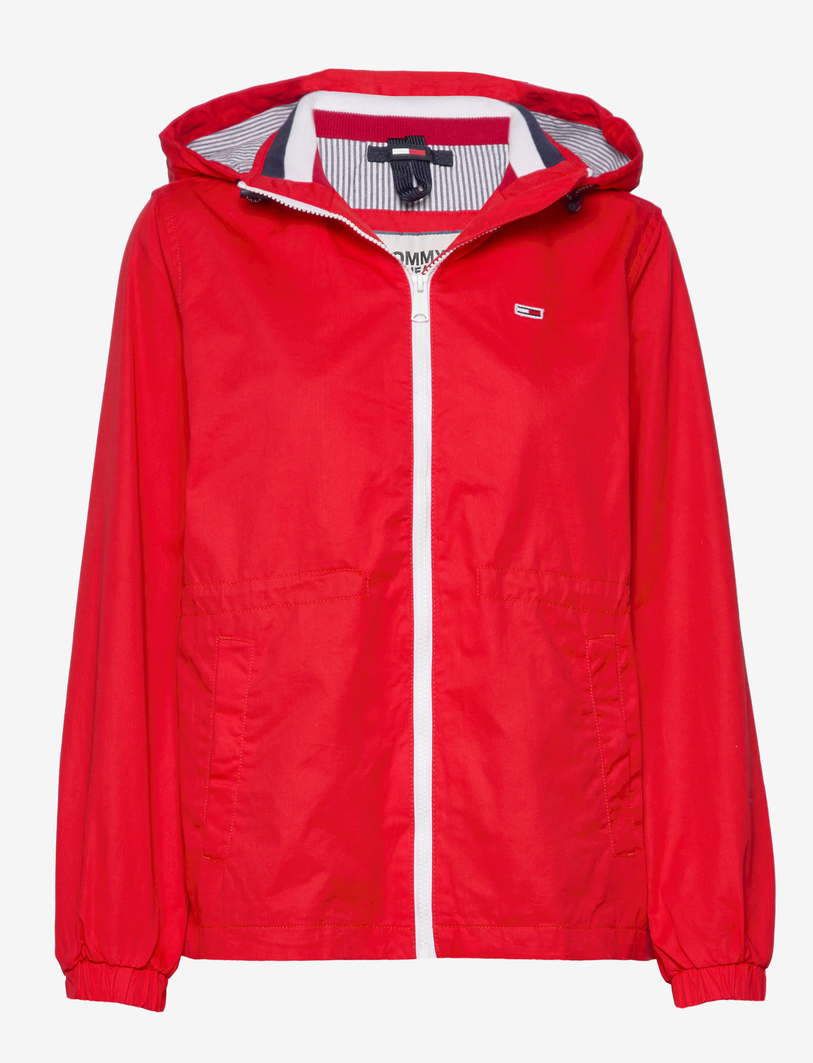 Tommy Jeans - TJW HOODED WINDBREAKER - deep crimson - 0