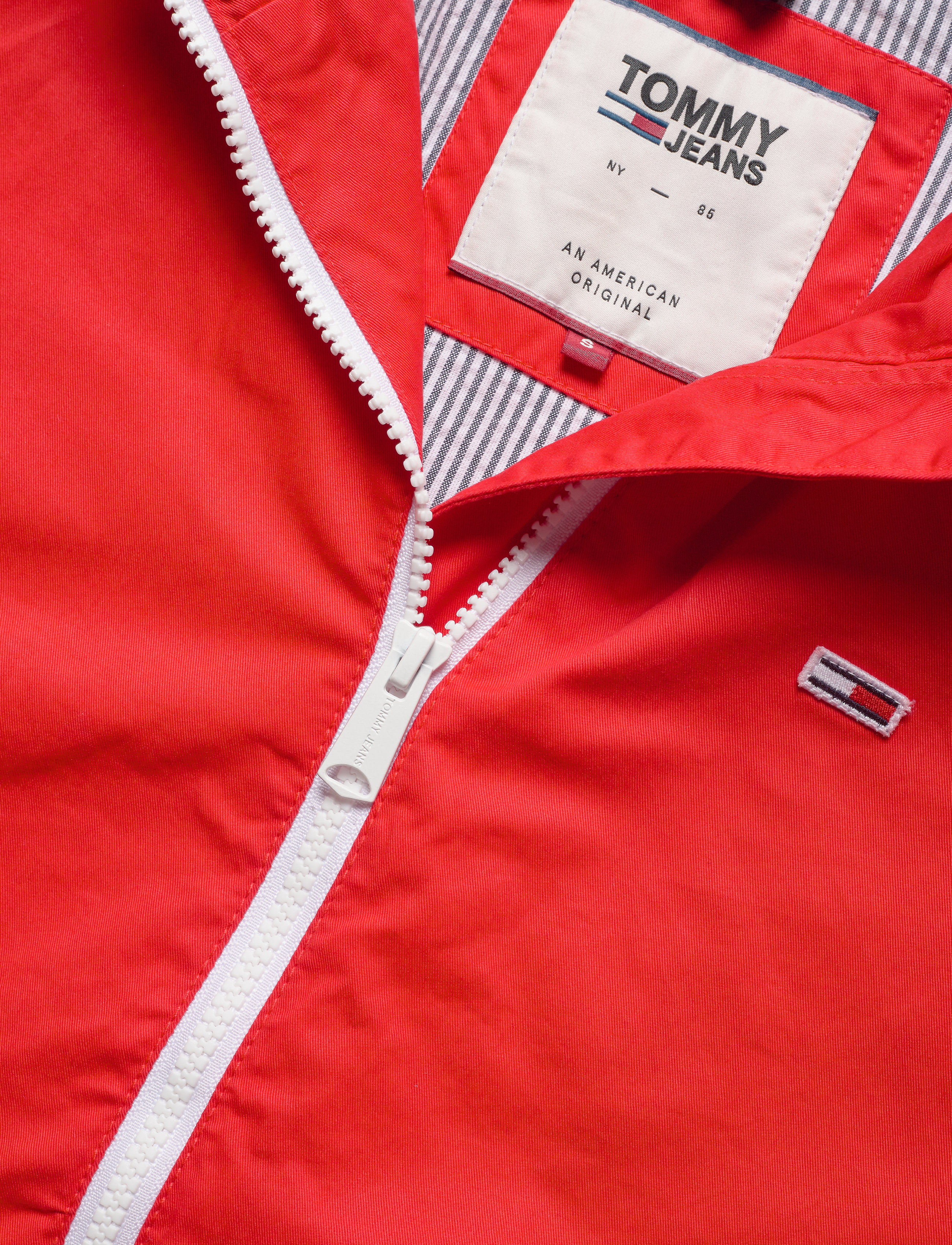 Tommy Jeans - TJW HOODED WINDBREAKER - deep crimson - 3
