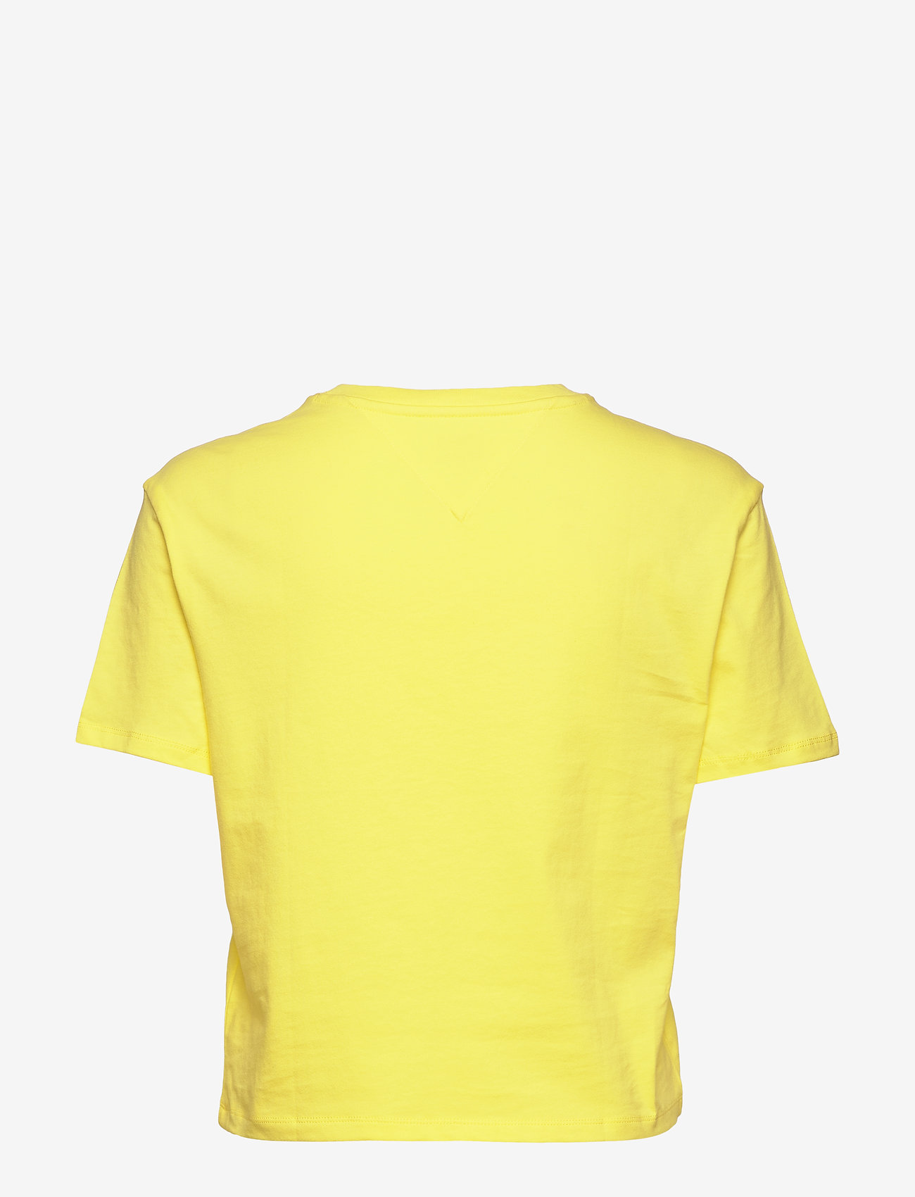 Tommy Jeans - TJW COLORED LINEAR LOGO TEE - frozen lemon - 1