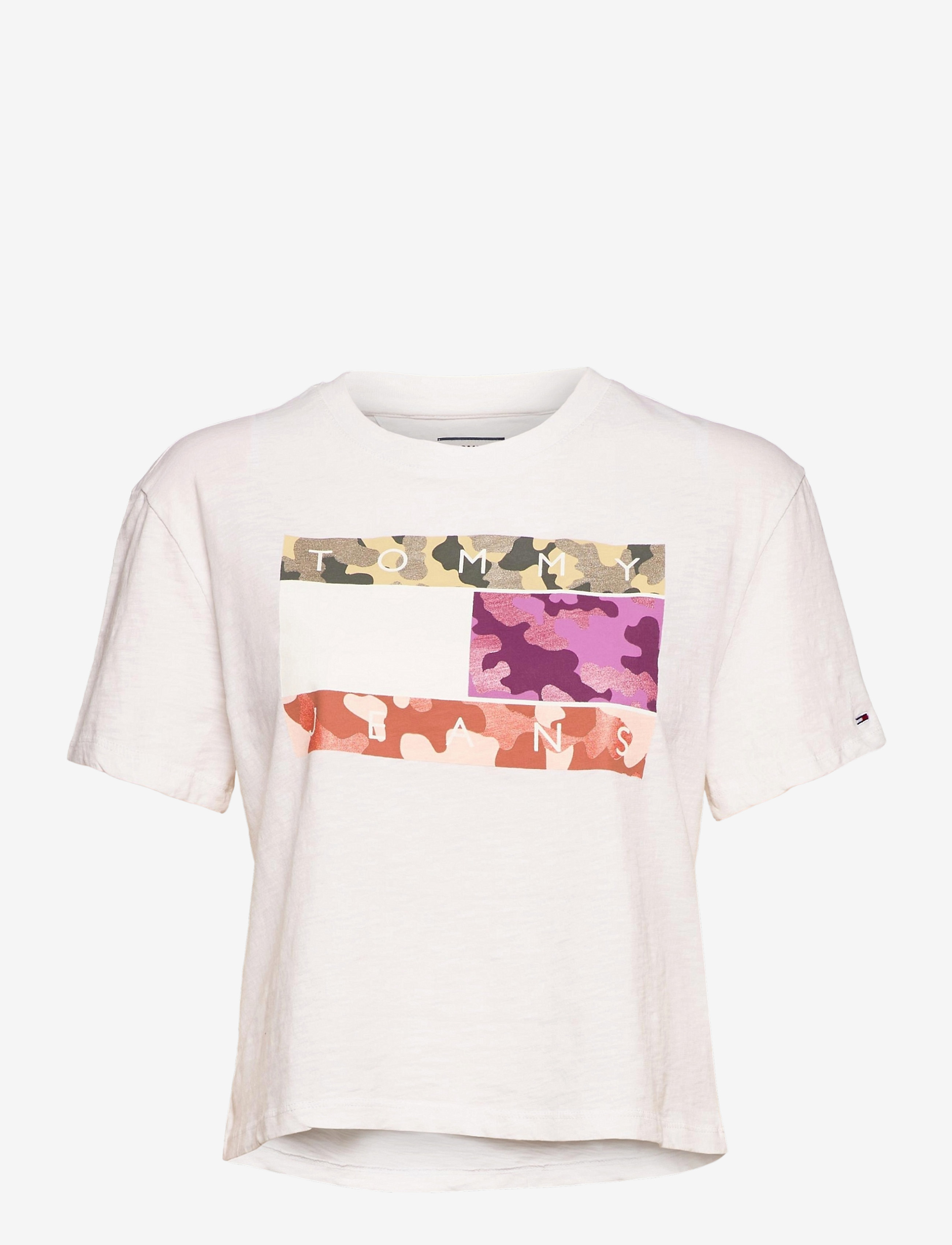 Tommy Jeans - TJW CAMO FLAG TOMMY - white - 0