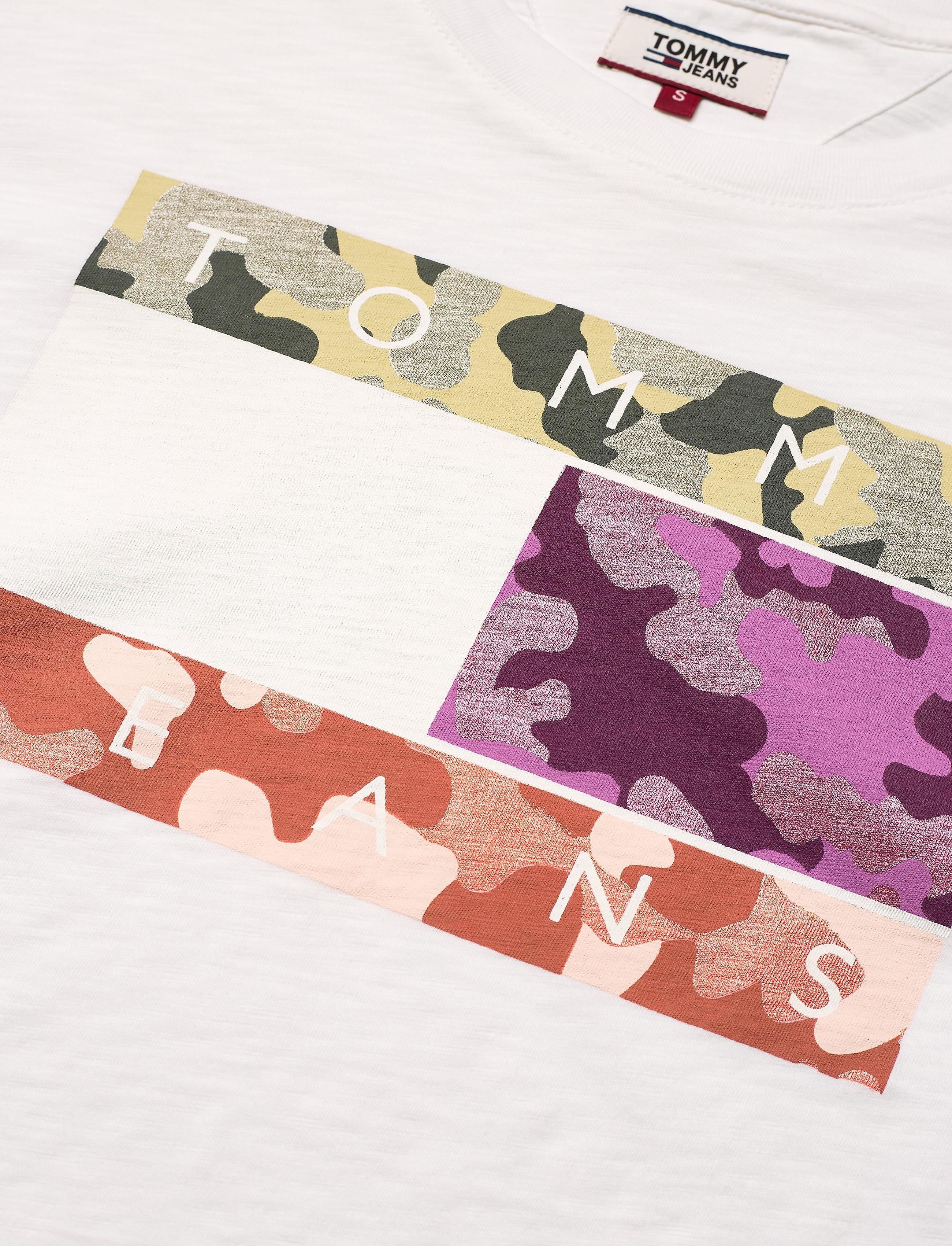 Tommy Jeans - TJW CAMO FLAG TOMMY - white - 2