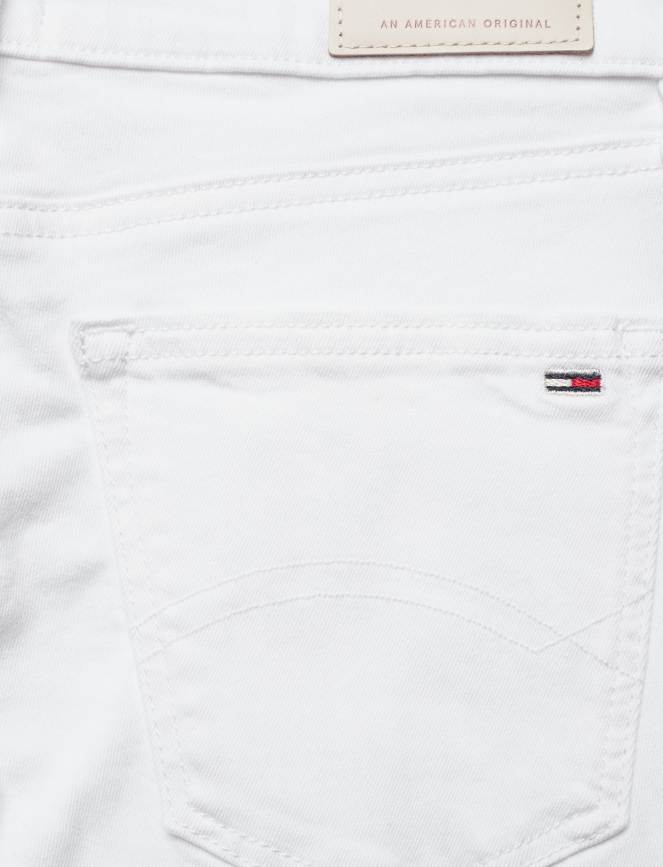 Tommy Jeans - NORA MR SKINNY ANKLE ZIP CNW - candle white str - 5