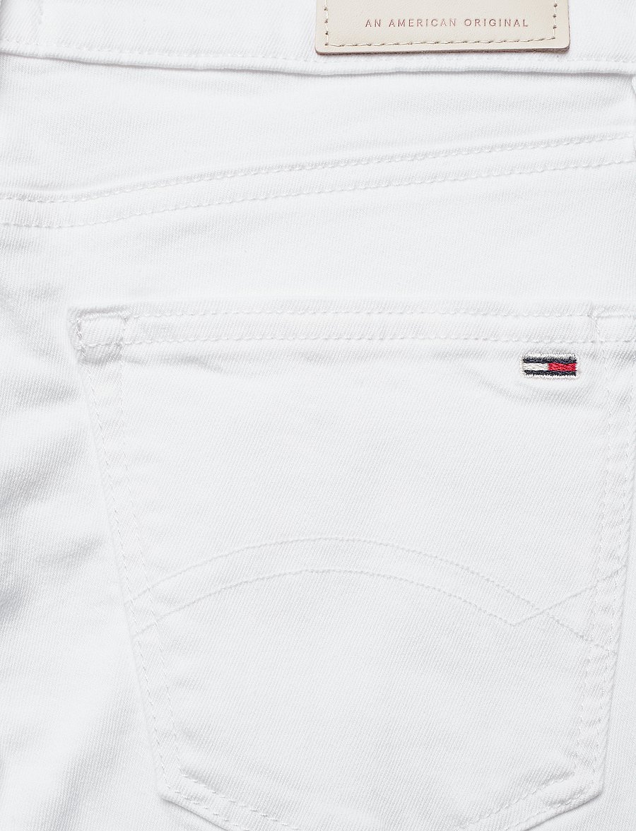 Tommy Jeans - NORA MR SKINNY ANKLE ZIP CNW - candle white str - 5