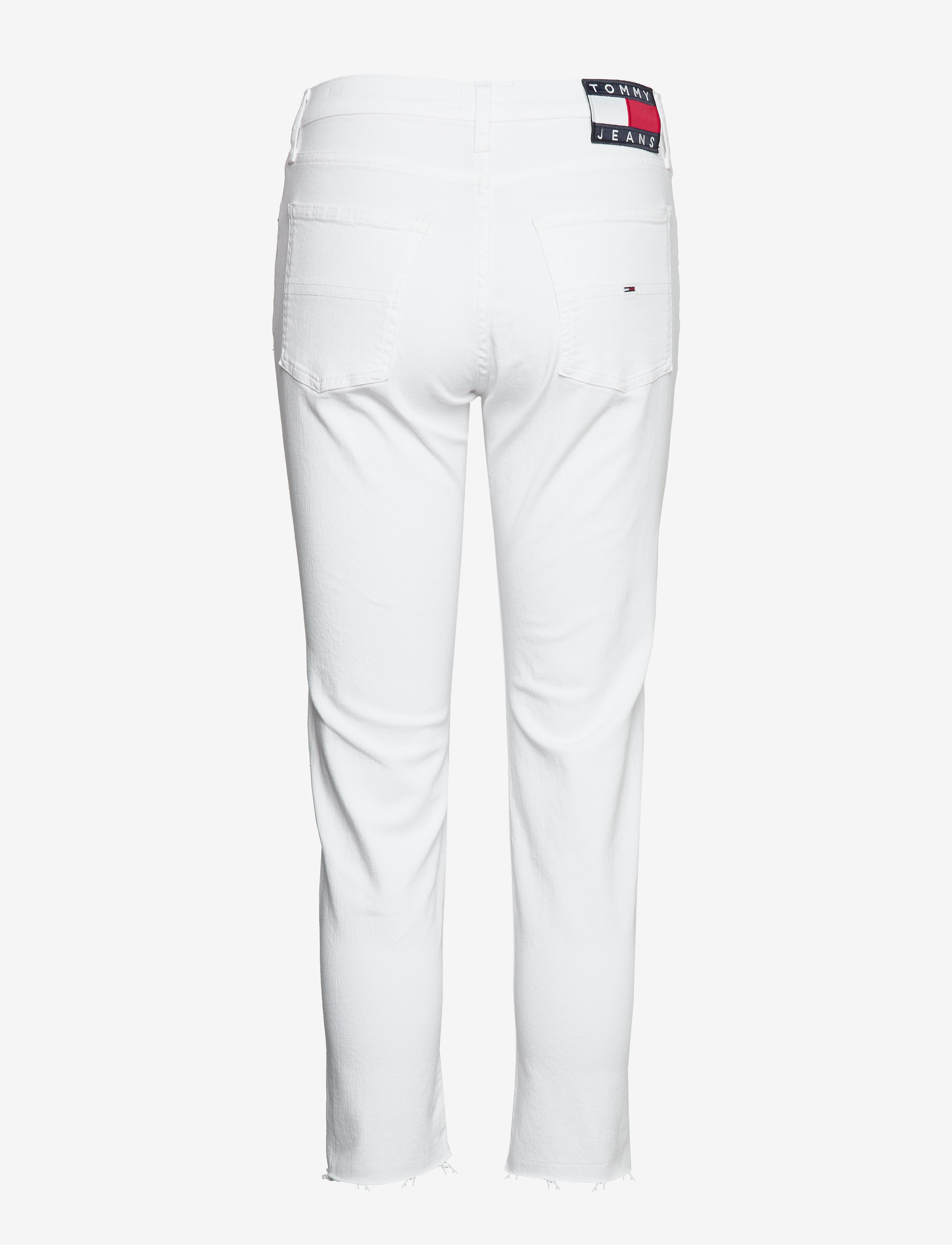 Tommy Jeans - IZZY HR SLIM ANKLE MRWH - mars white com - 1