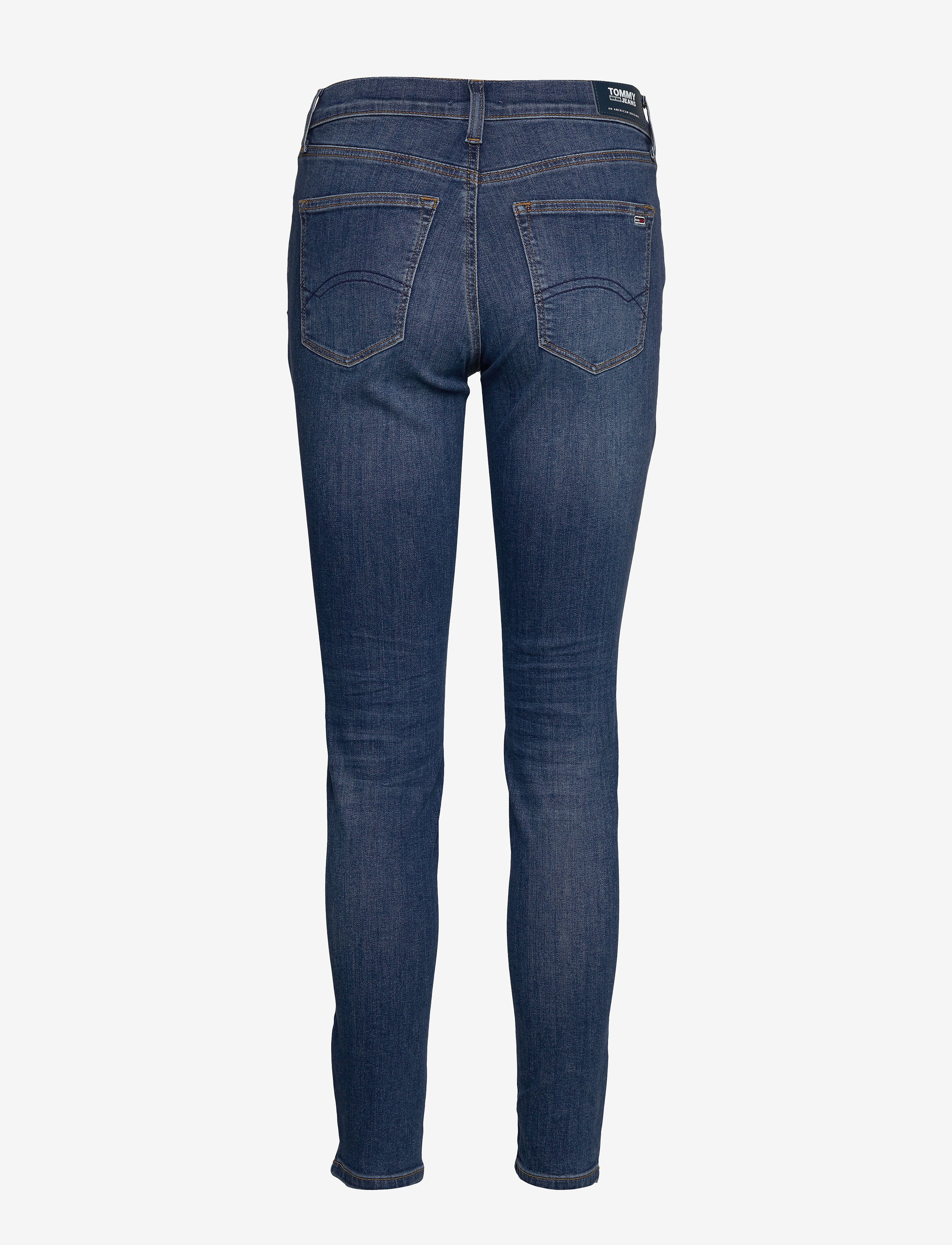 Tommy Jeans - NORA MR SKINNY ANKLE ZIP ADY - audrey mid bl str - 1