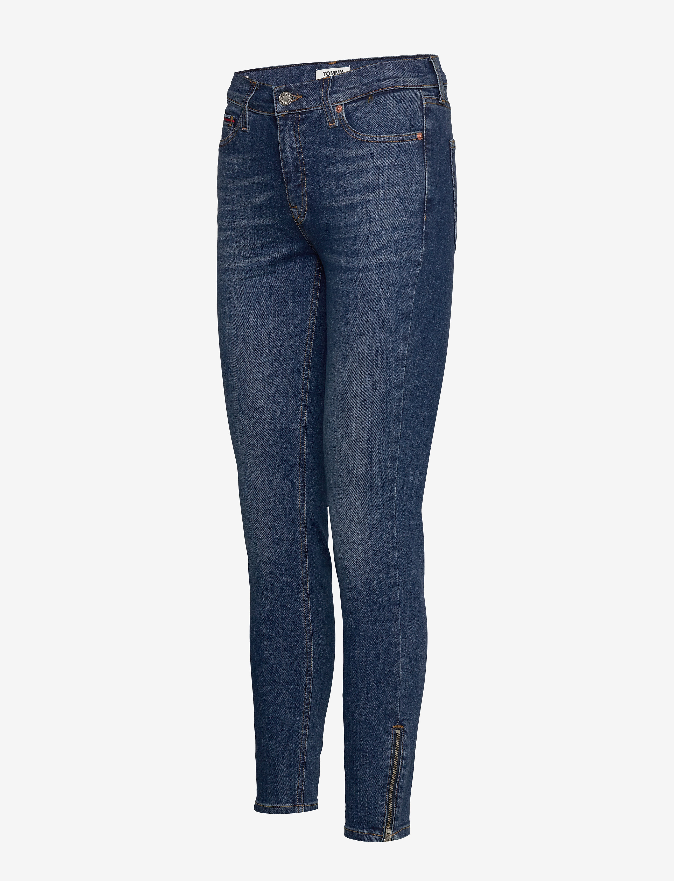 Tommy Jeans - NORA MR SKINNY ANKLE ZIP ADY - audrey mid bl str - 3