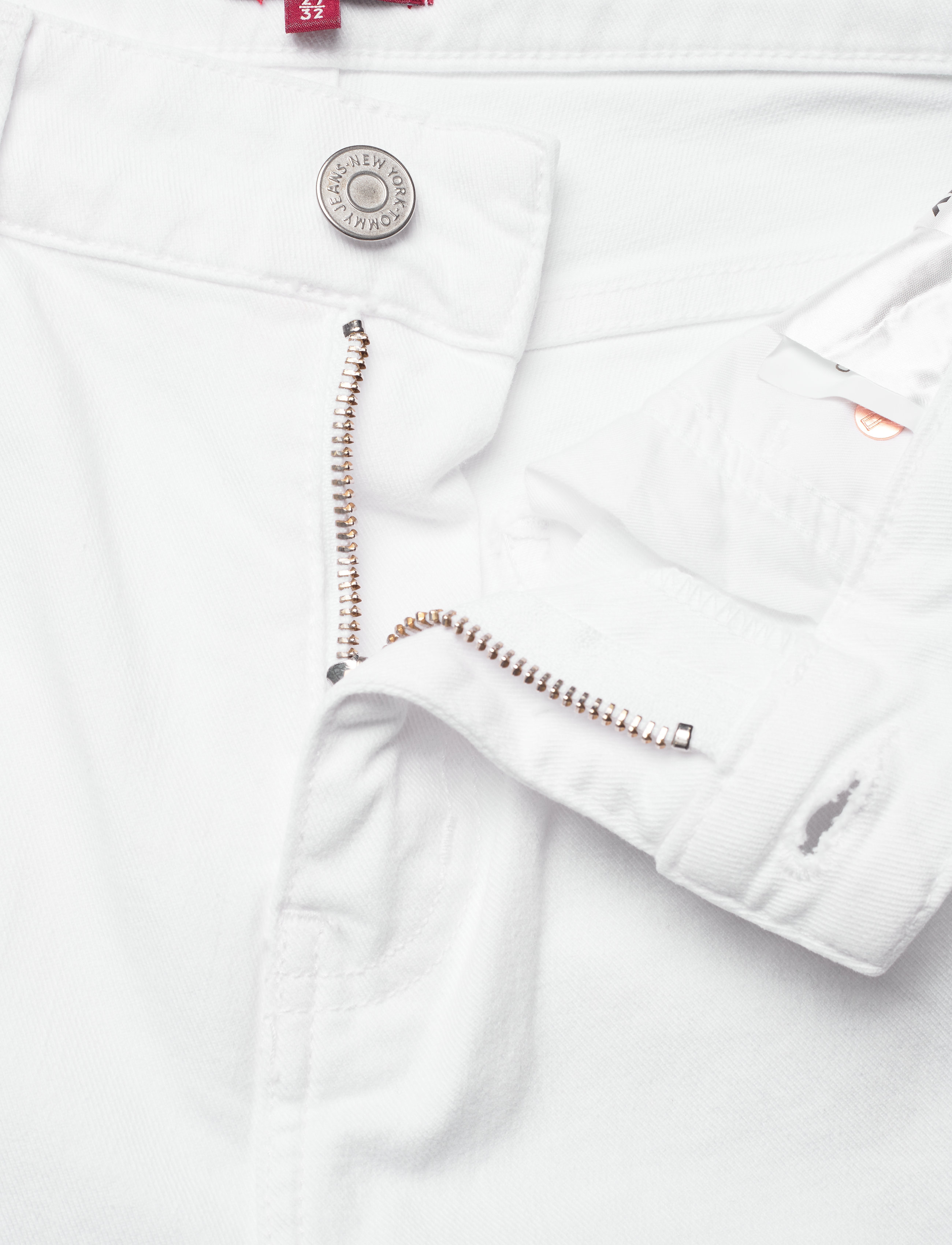 Tommy Jeans - KATIE CROP FLARE MRW - mars white com - 3