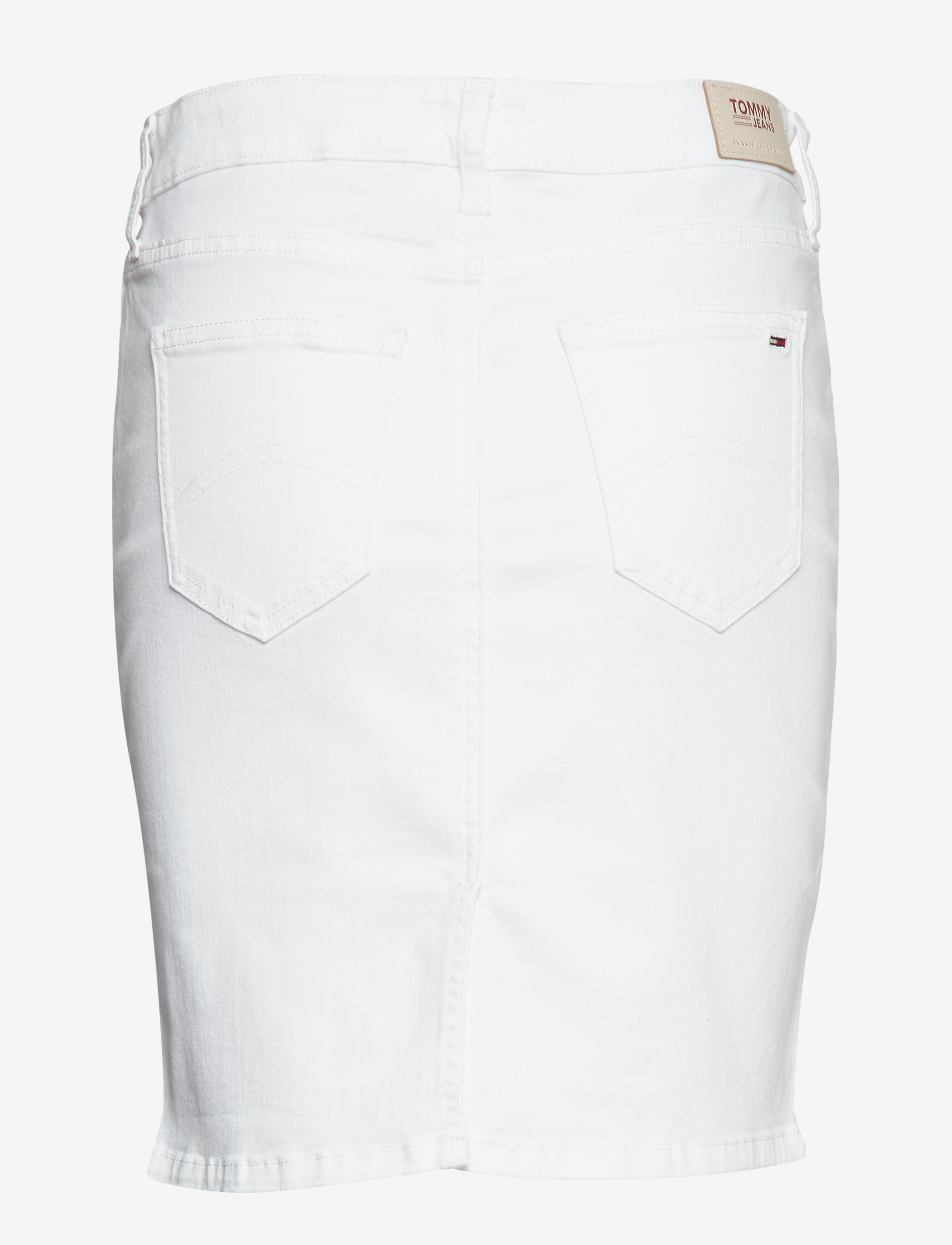 Tommy Jeans - CLASSIC DENIM SKIRT - candle white str - 1