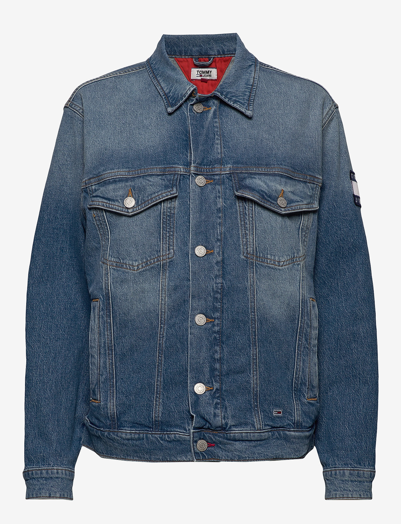 Tommy Jeans - OVERSIZE TRUCKER JAC - anin mid bl com - 0