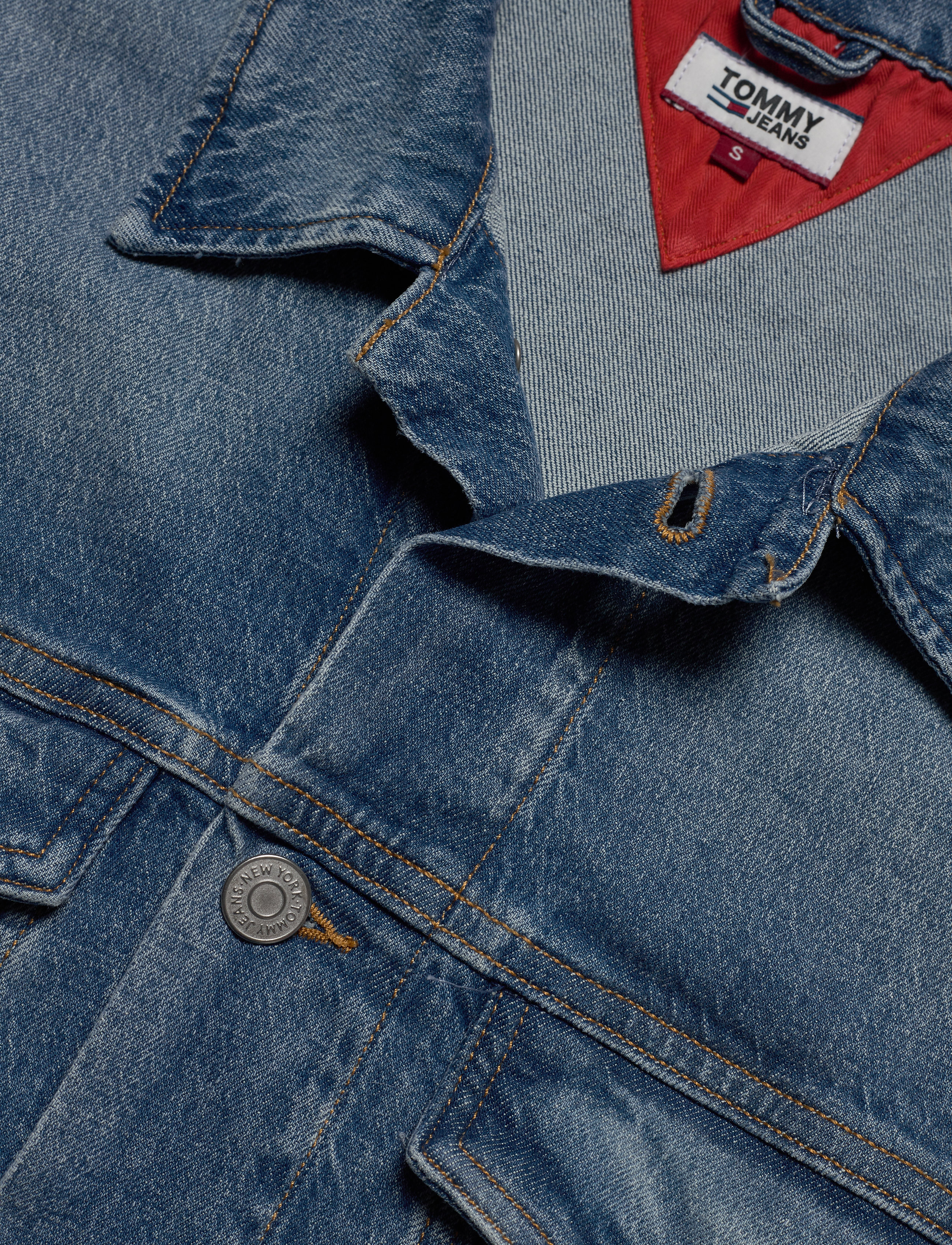 Tommy Jeans - OVERSIZE TRUCKER JAC - anin mid bl com - 3