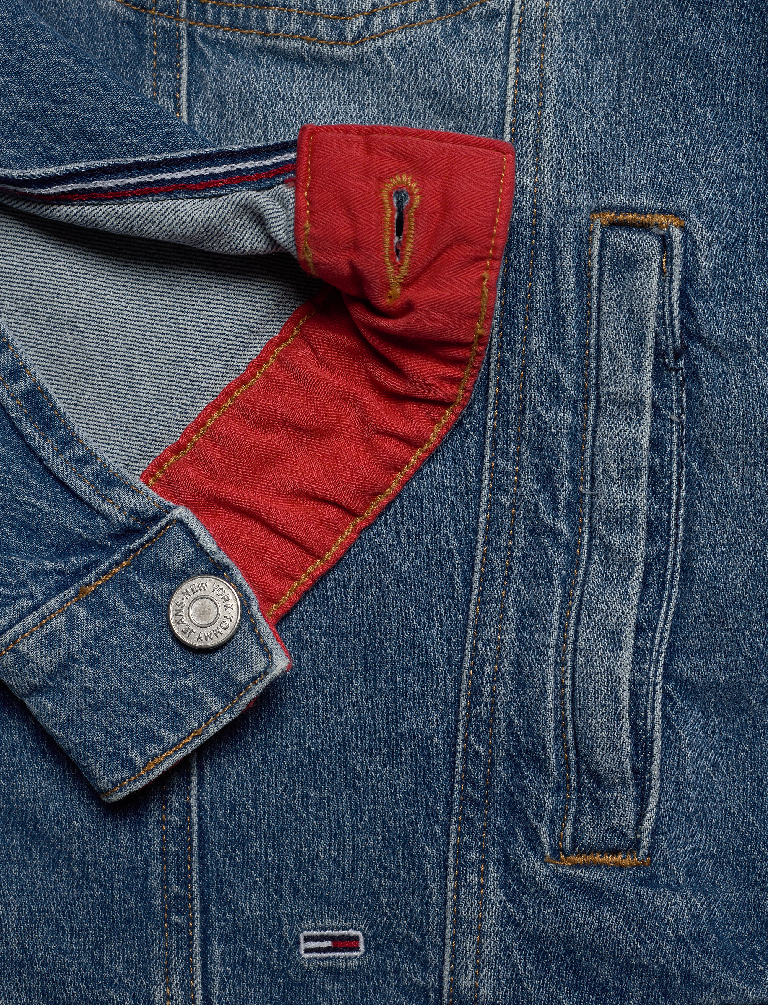 Tommy Jeans - OVERSIZE TRUCKER JAC - anin mid bl com - 4