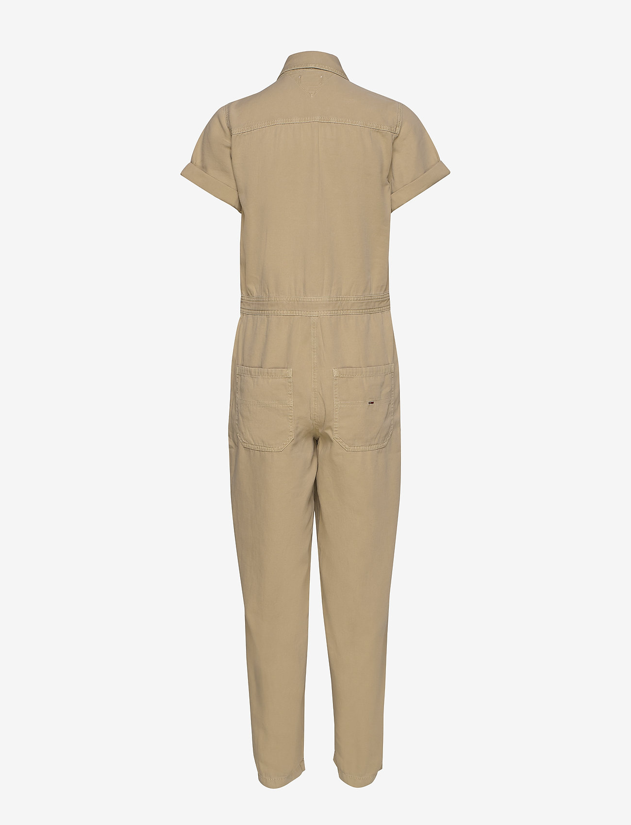 Tommy Jeans - REGULAR JUMPSUIT SSL - silt canvas - 1