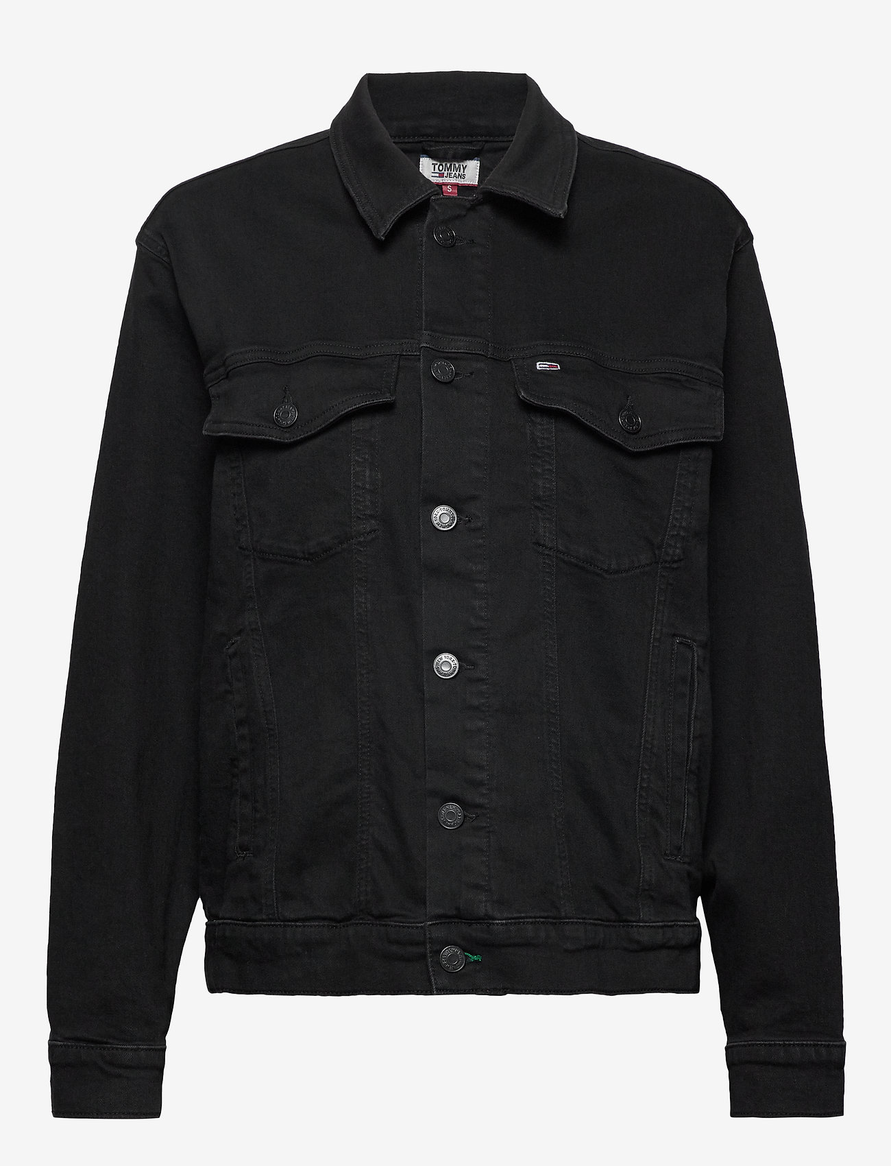 Tommy Jeans - OVERSIZE TRUCKER JAC - franzi bk str - 0
