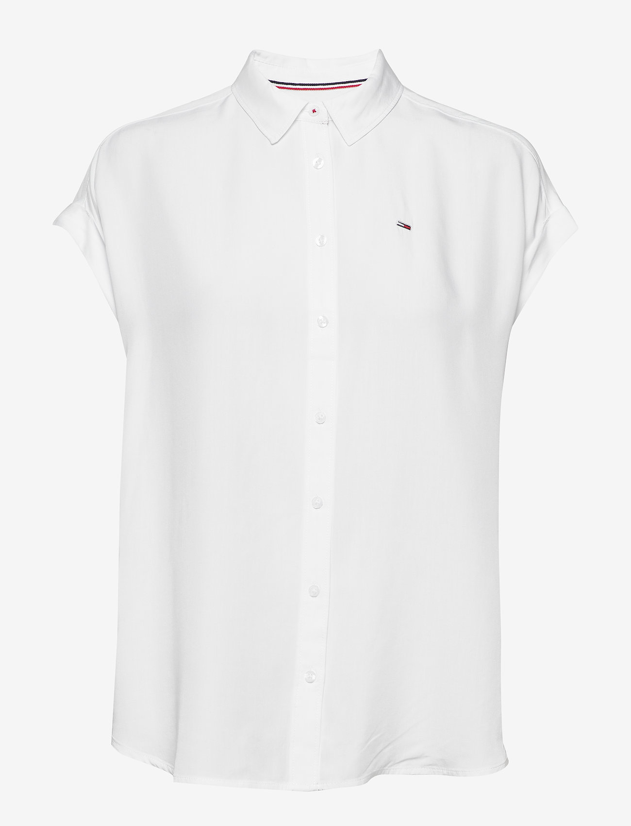 Tommy Jeans - TJW ROLL UP SLEEVE S - white - 0