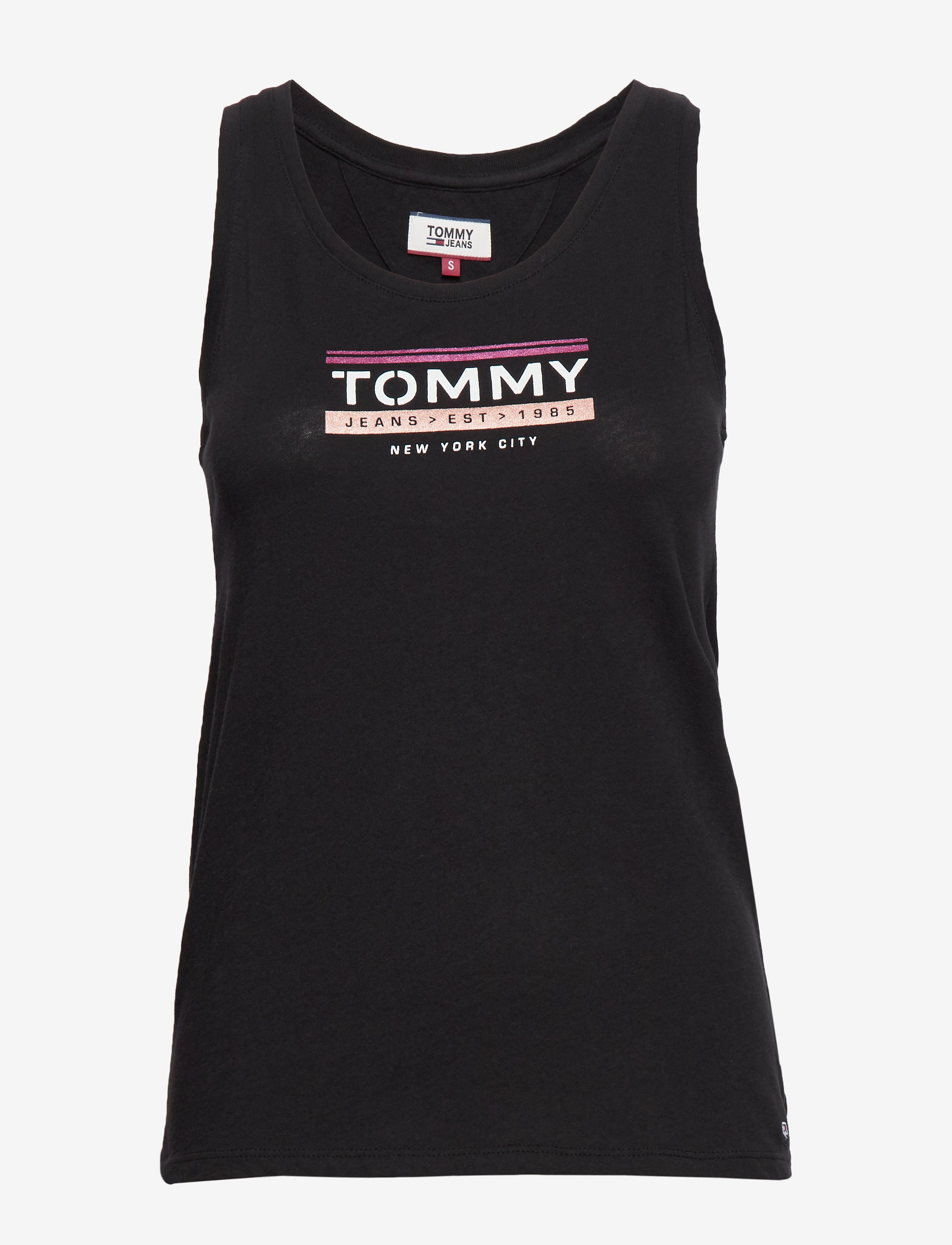 Tommy Jeans - TJW LOGO TANK - black - 0