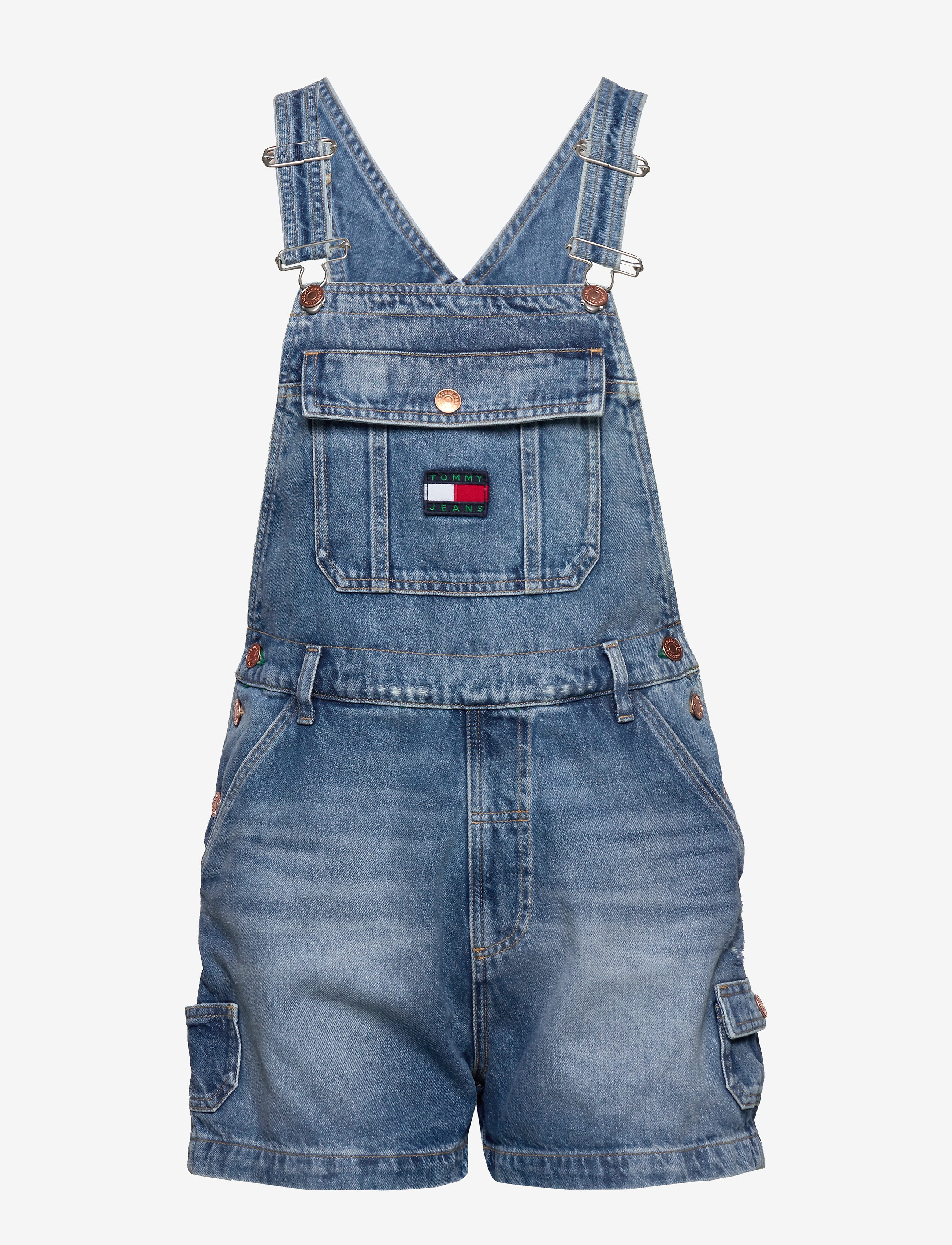 Tommy Jeans - DUNGAREE SHORT SVLTR - save 20 lt bl rig - 0