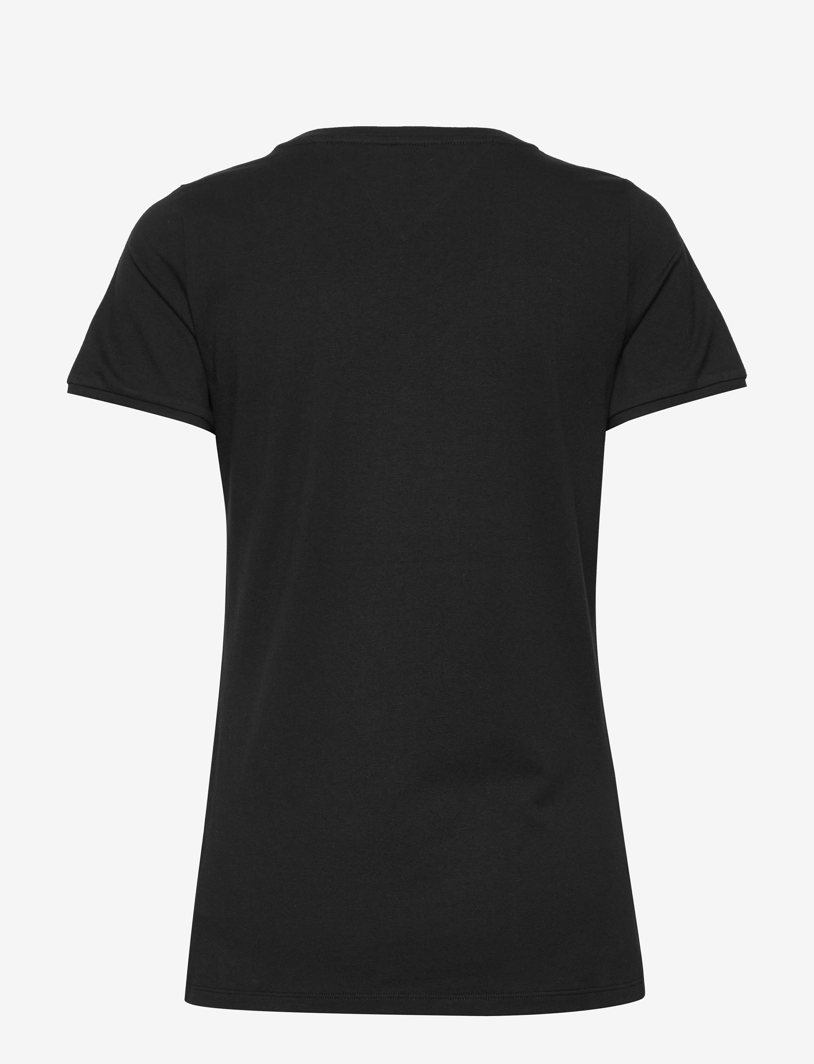 Tommy Jeans - TJW SHORTSLEEVE STRETCH TEE - black - 1