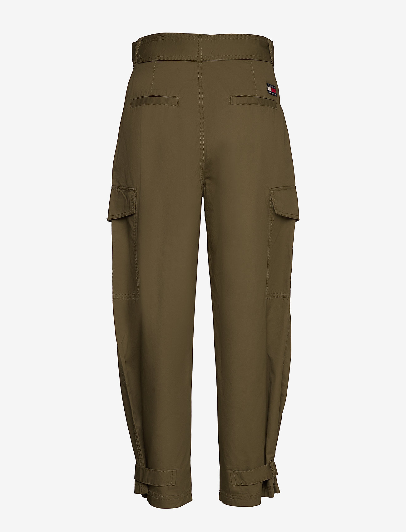 Tommy Jeans - TJW HIGH RISE BELTED PANT - olive tree - 1