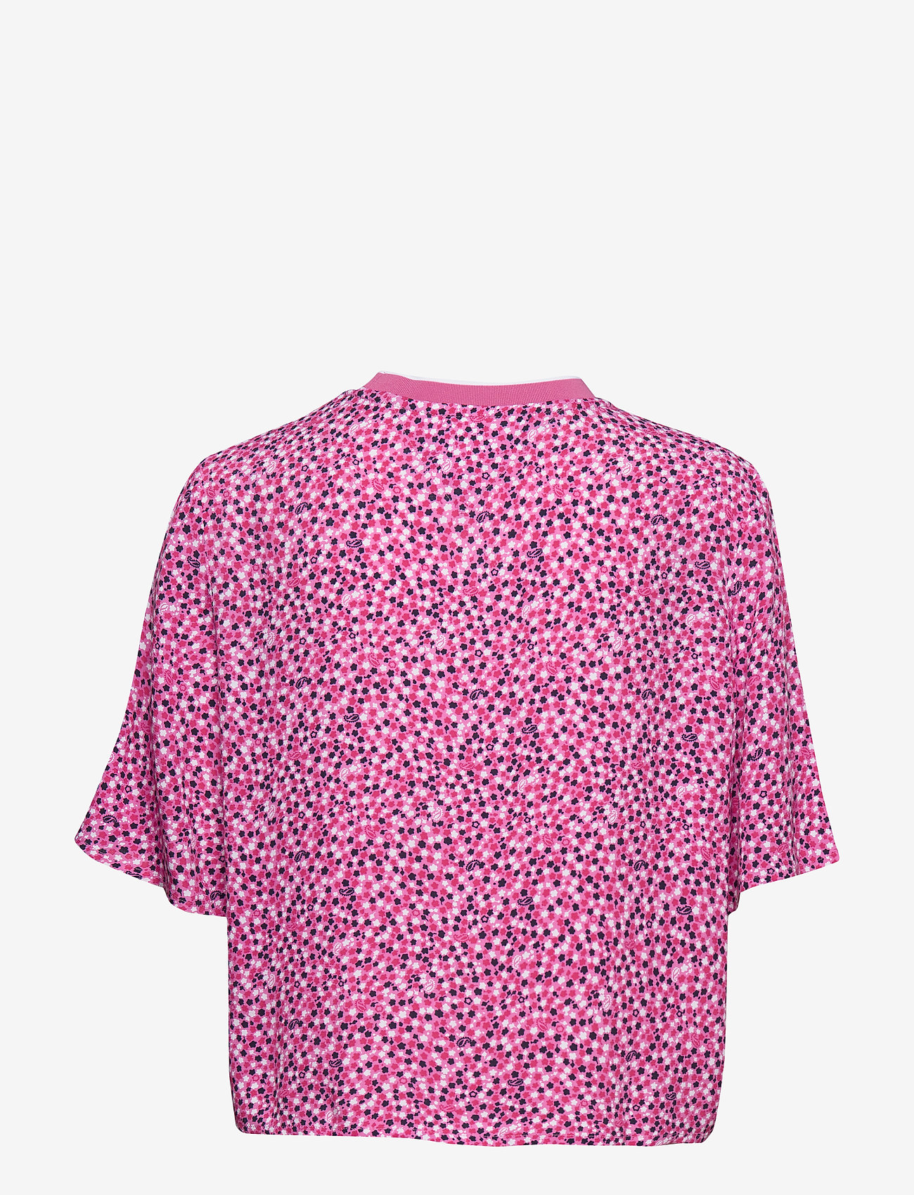 Tommy Jeans - TJW PRINTED TOP - ditsy floral print / pink daisy - 1