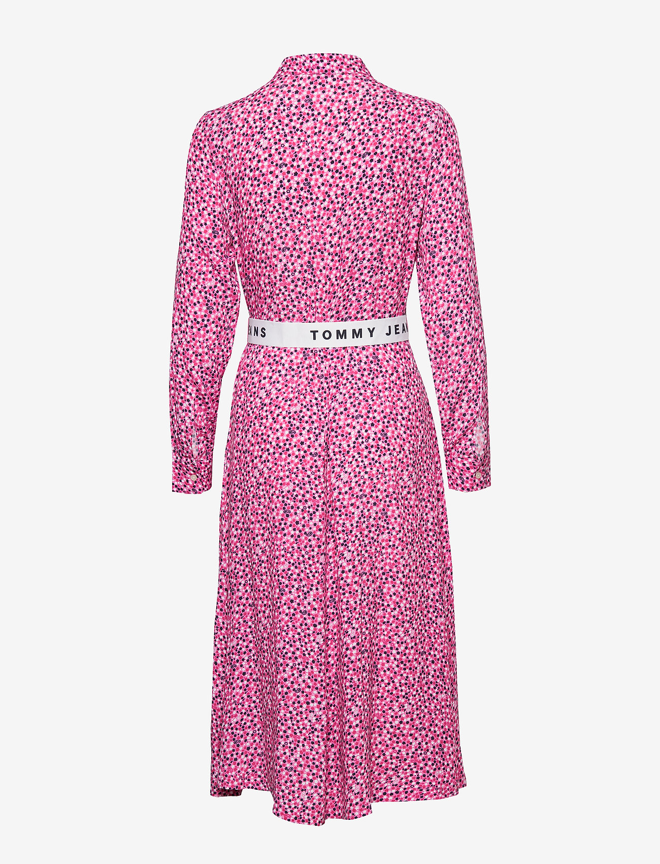 Tommy Jeans - TJW PRINTED SHIRT DRESS - ditsy floral print / pink dais - 2