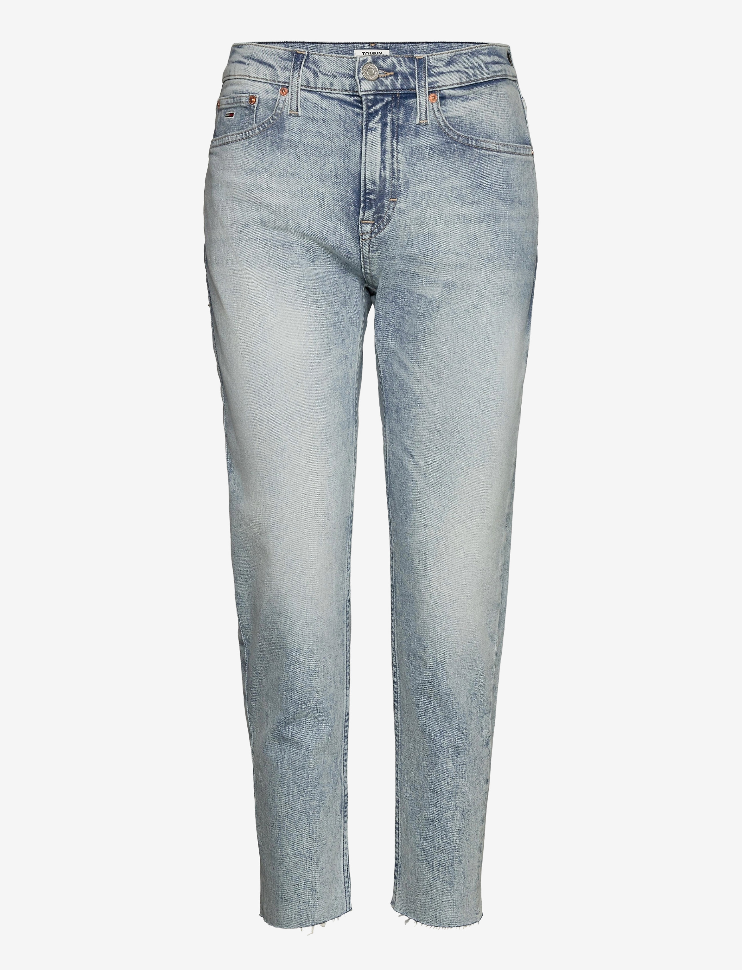 Tommy Jeans - IZZY HR SLIM ANKLE CNLBCF - cony light blue comfort - 0