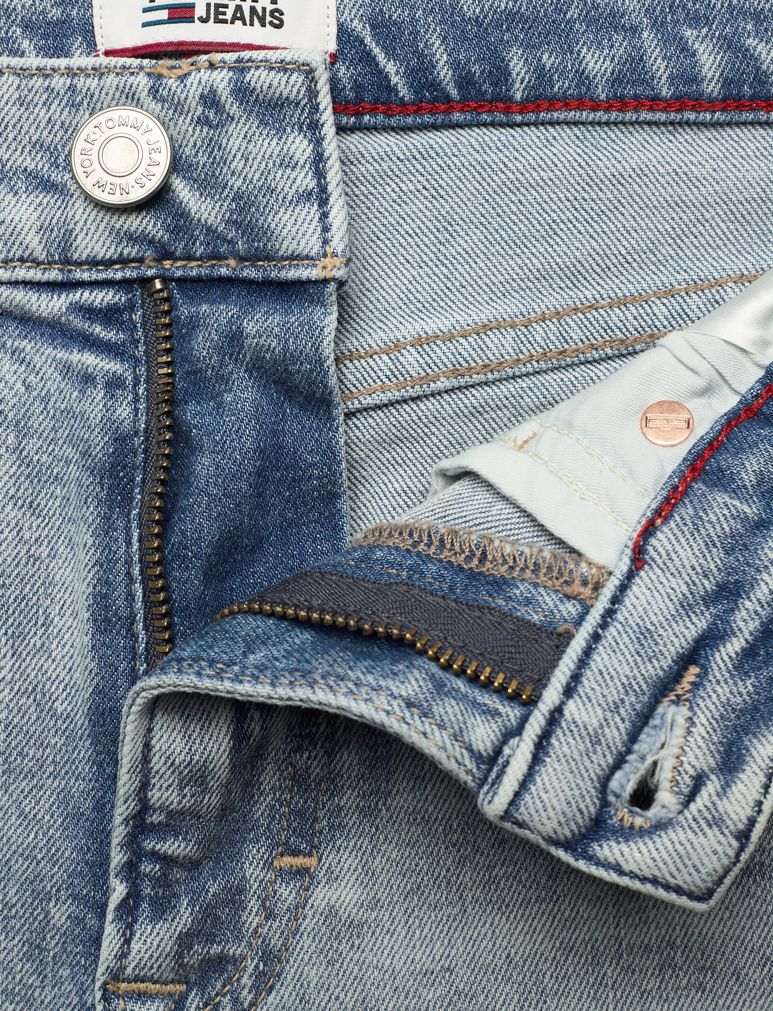 Tommy Jeans - IZZY HR SLIM ANKLE CNLBCF - cony light blue comfort - 3