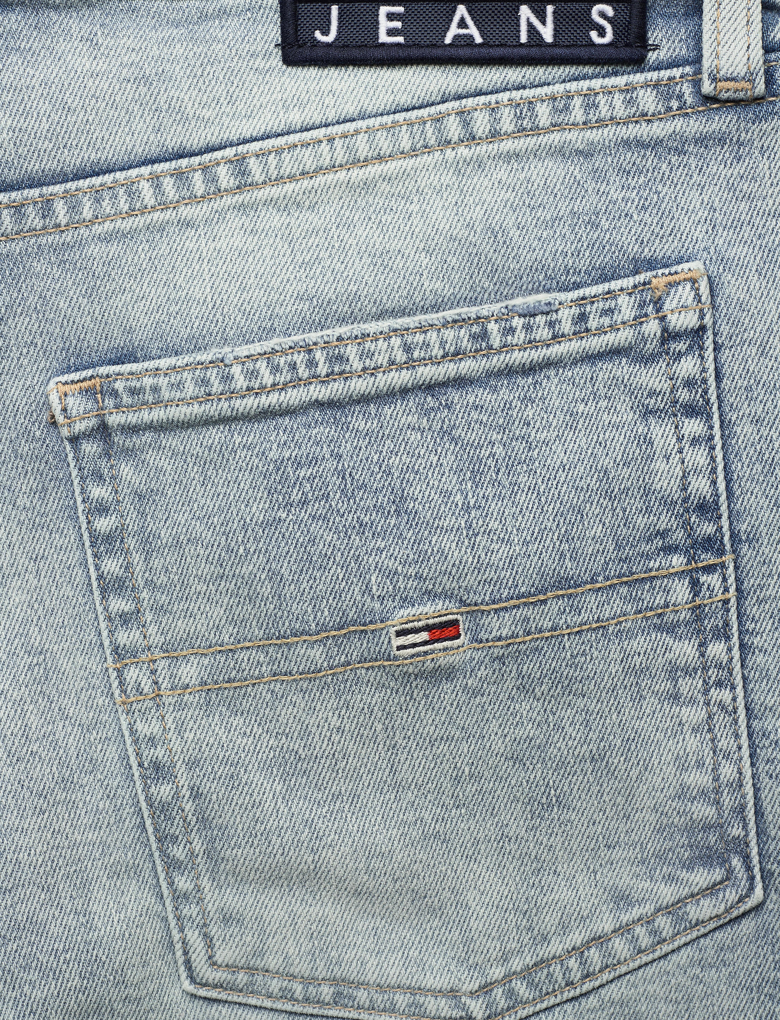 Tommy Jeans - IZZY HR SLIM ANKLE CNLBCF - cony light blue comfort - 4