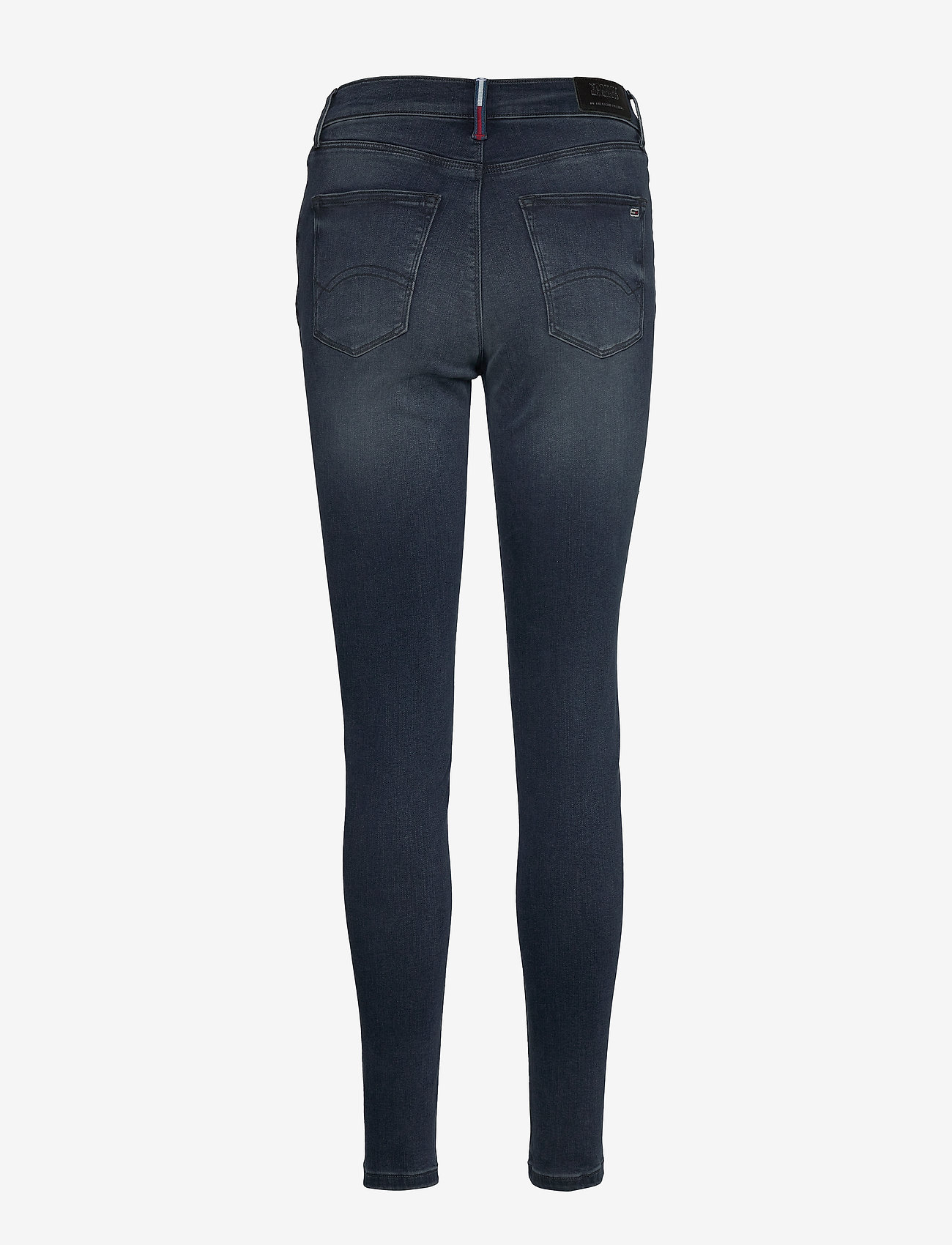 Tommy Jeans - NORA MR SKNY DYNRDB - dynm raven dark blue stretch - 1