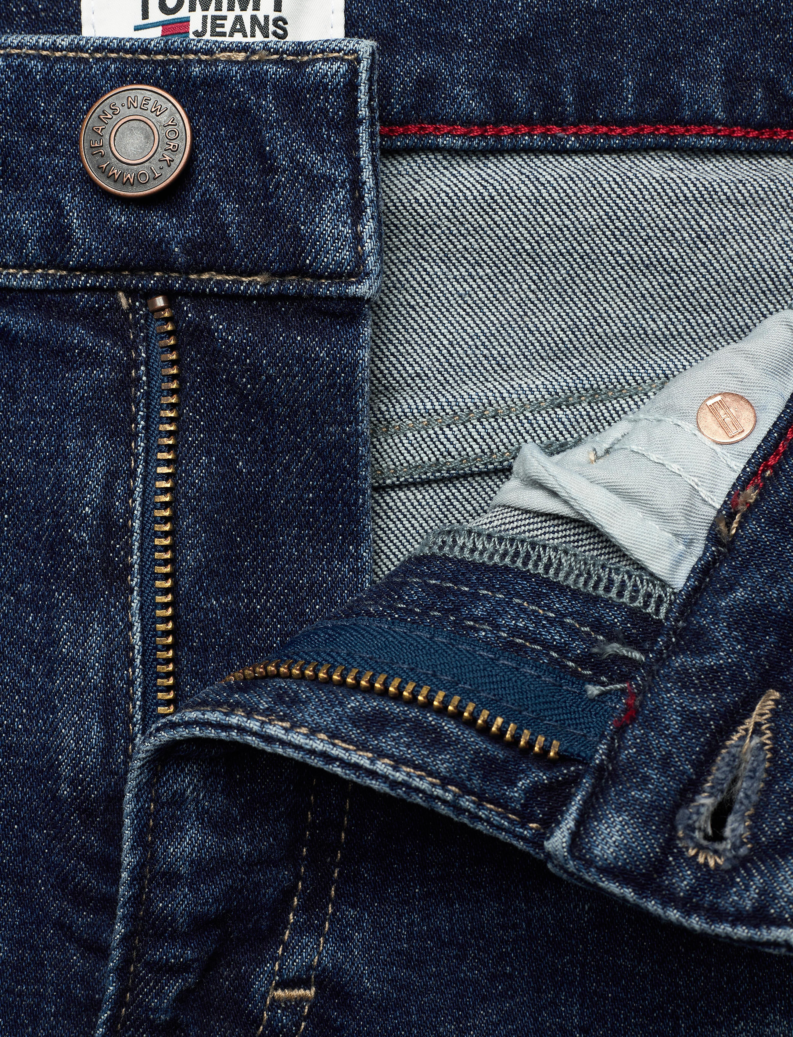 Tommy Jeans - IZZY HR SLIM ANKLE CNDBCF - cony dark blue comfort - 3