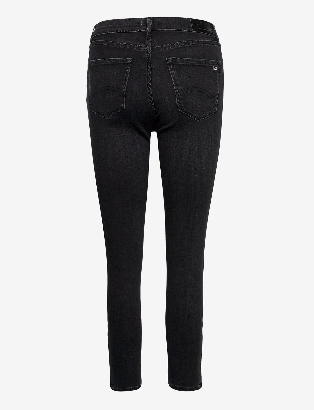 Tommy Jeans - NORA MR SKNY ANKLE ZIP BRBK - bird black stretch - 1