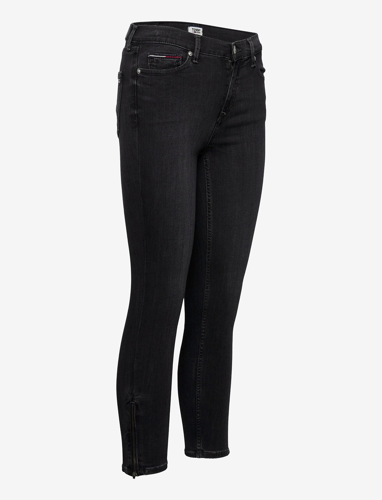 Tommy Jeans - NORA MR SKNY ANKLE ZIP BRBK - bird black stretch - 2