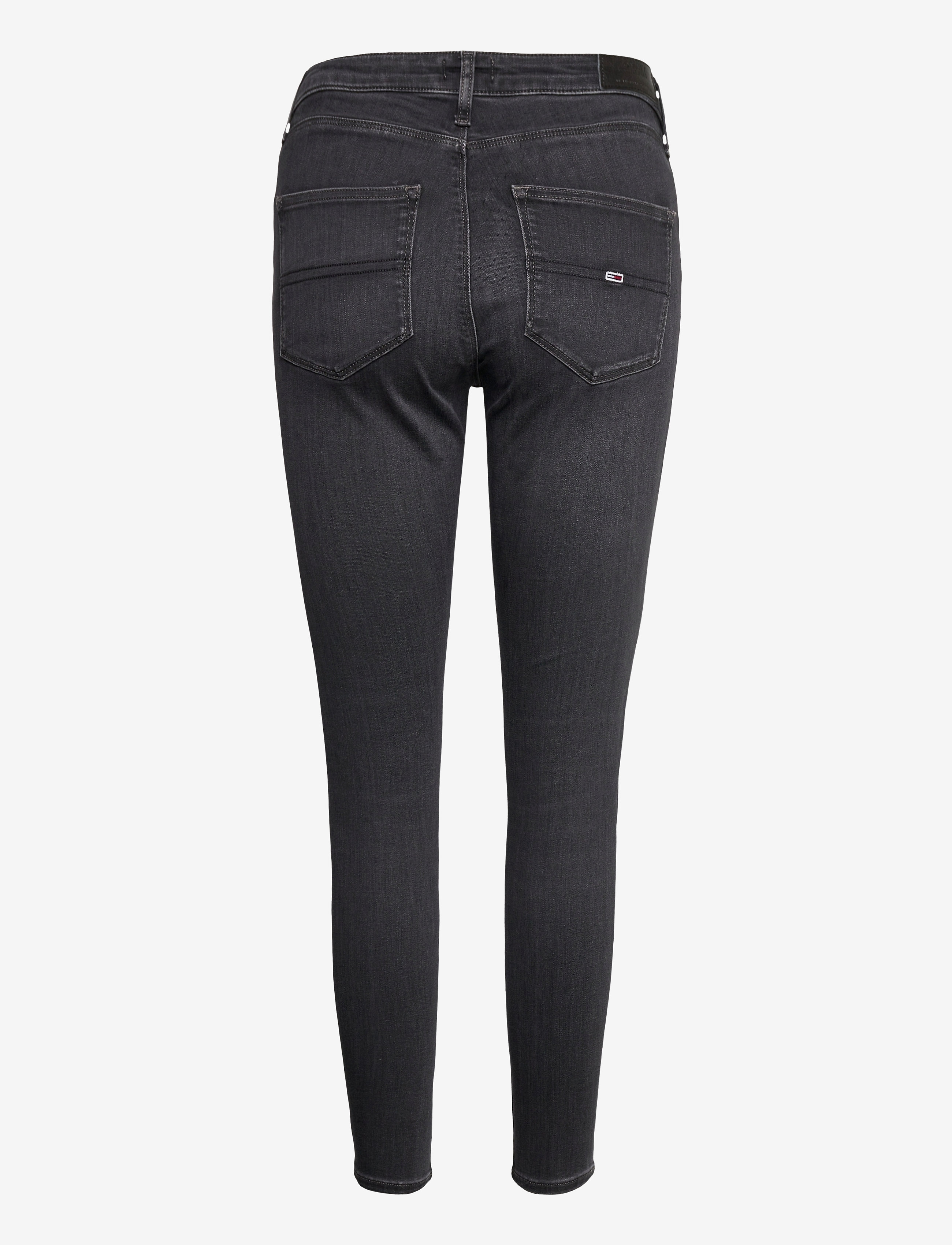 Tommy Jeans - SYLVIA HR SUPER SKNY ANKLE BRBK - bird black stretch - 1