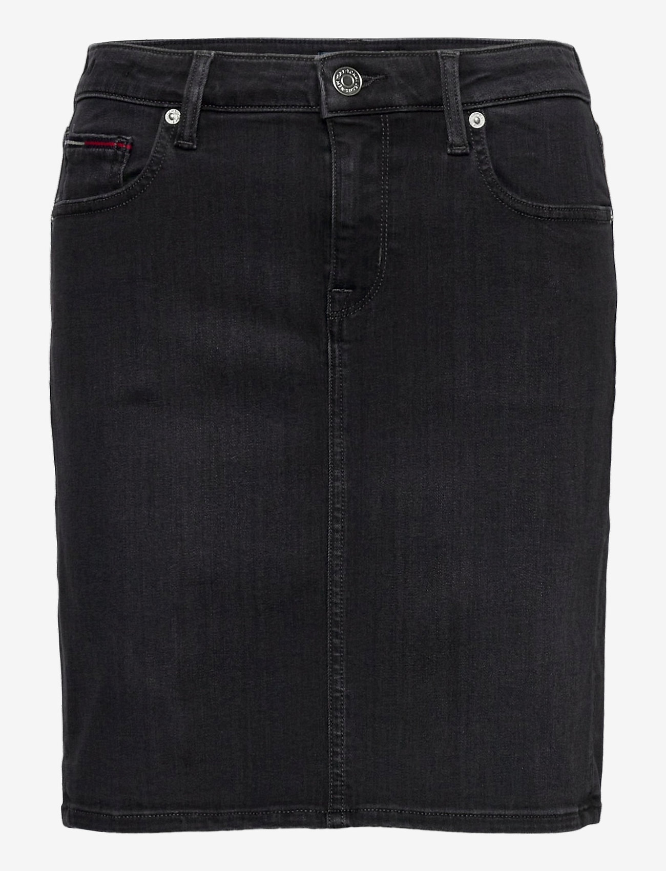Tommy Jeans - CLASSIC DENIM SKIRT BRBK - bird black stretch - 0