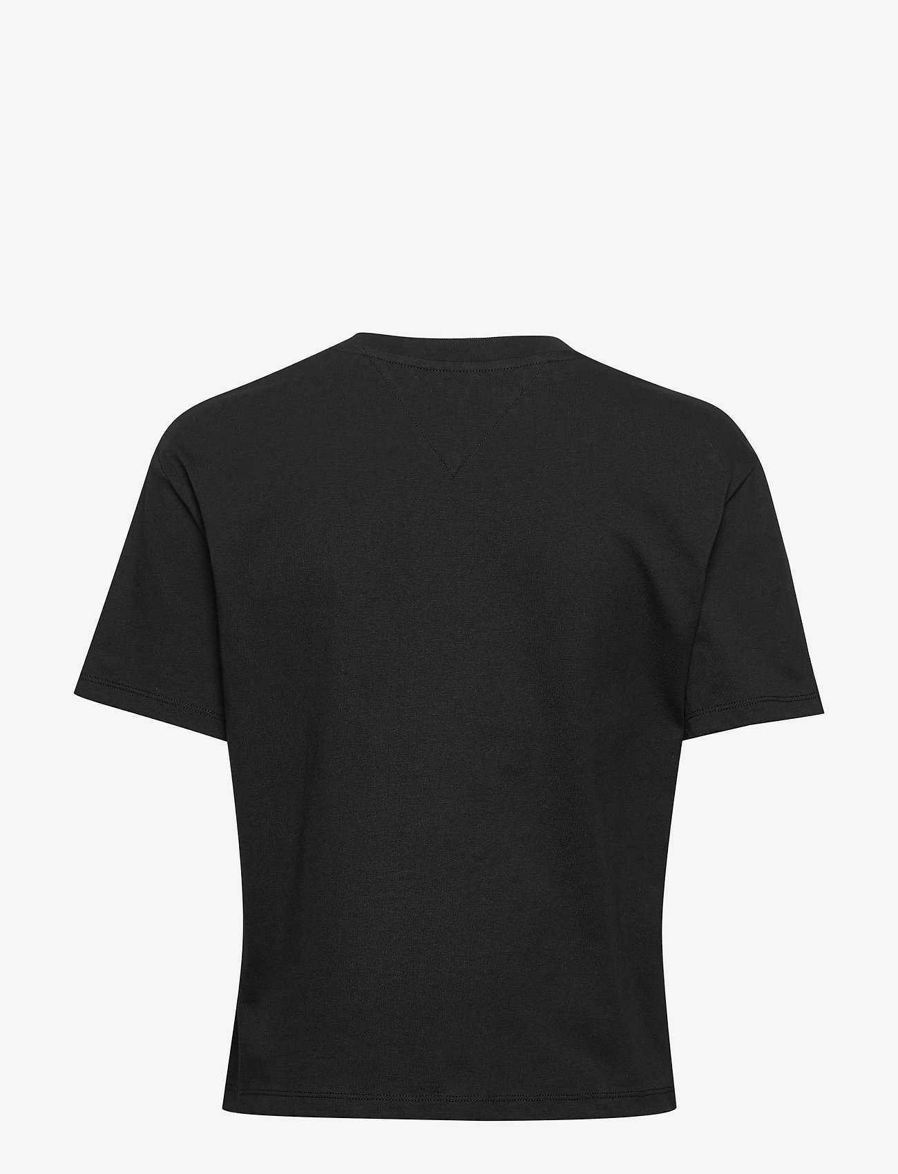 Tommy Jeans - TJW TOMMY FLAG TEE - black - 1