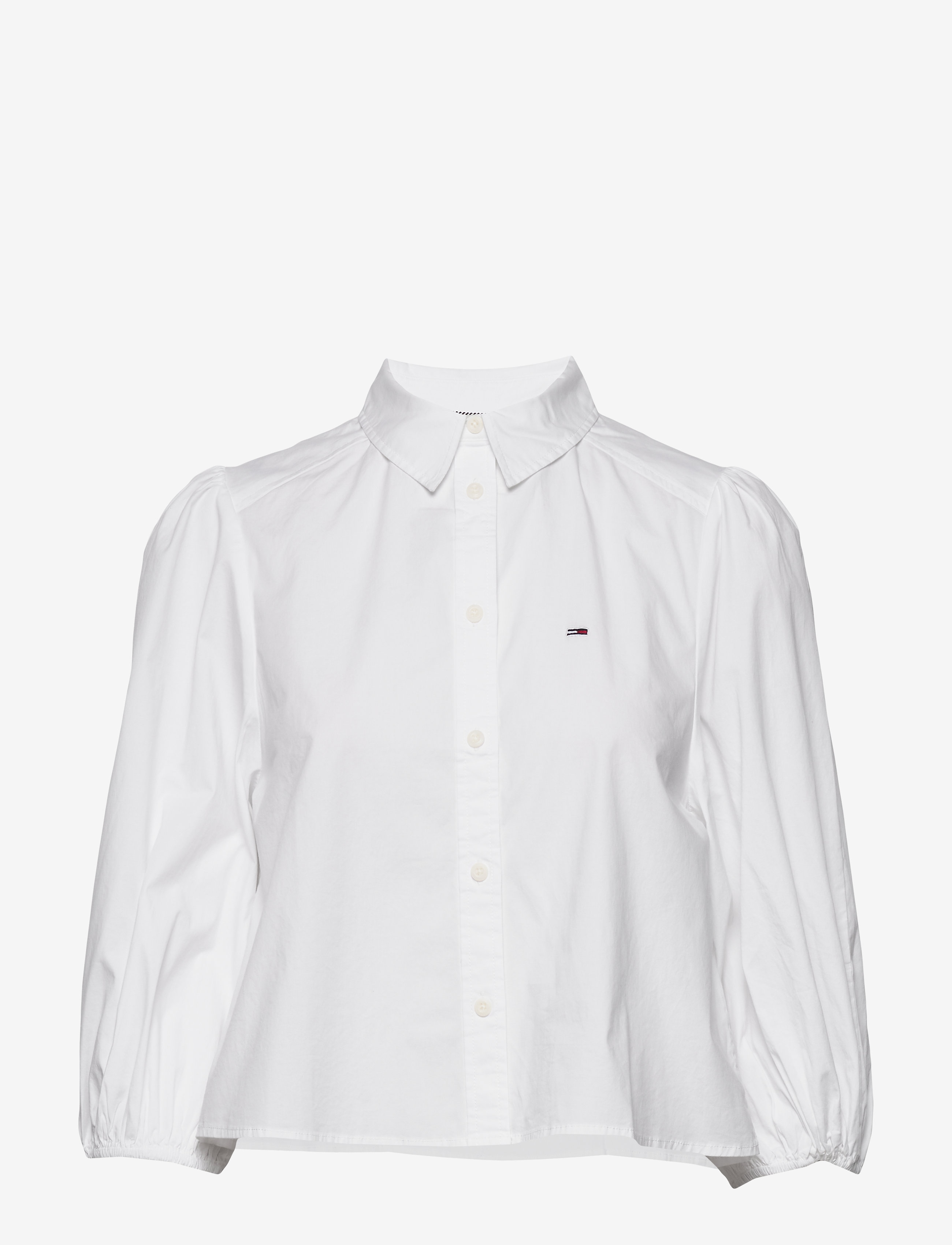 Tommy Jeans - TJW PUFFY SLEEVE SHIRT - white - 0