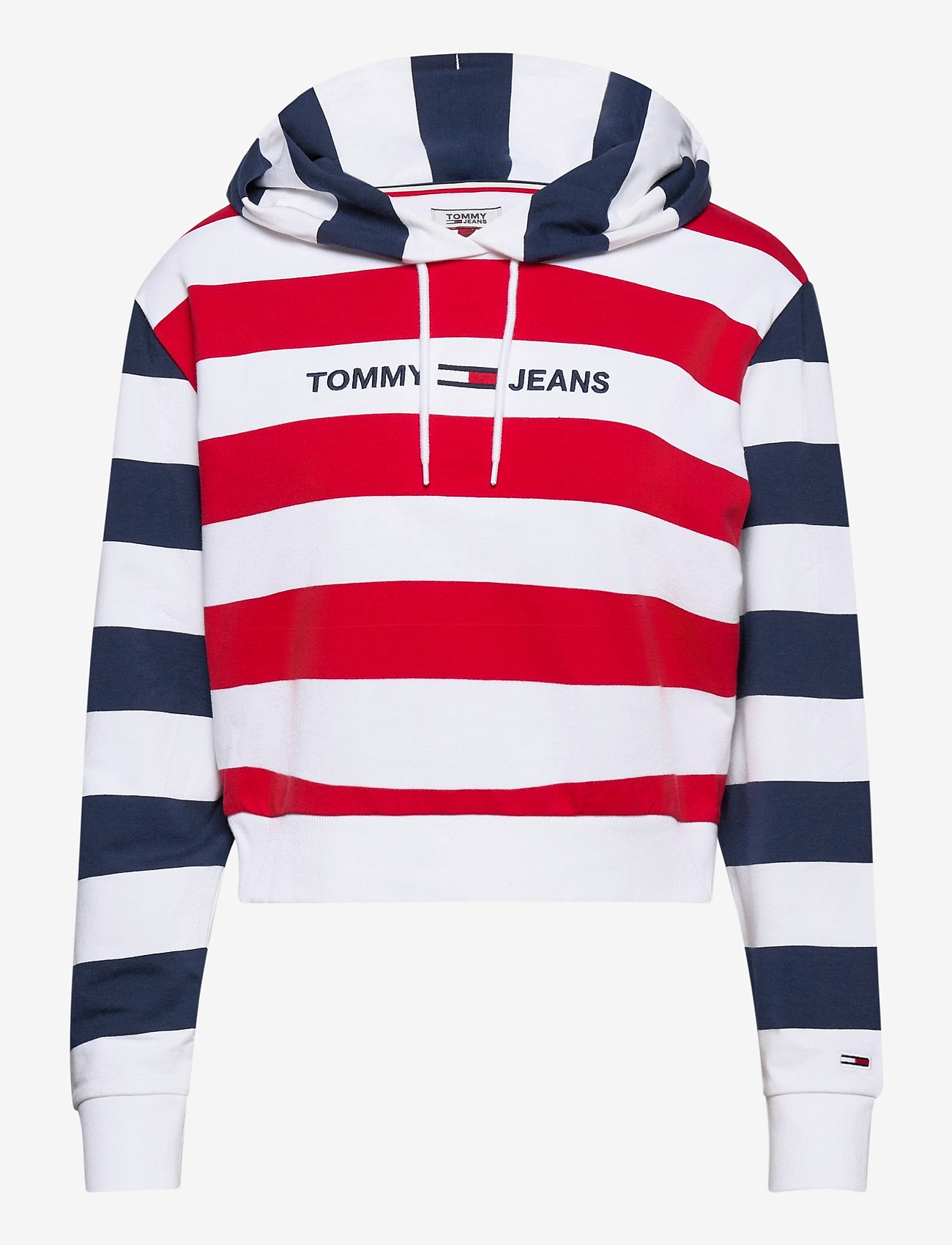 Tommy Jeans - TJW MULTISTRIPE HOODIE - twilight navy / multi - 0