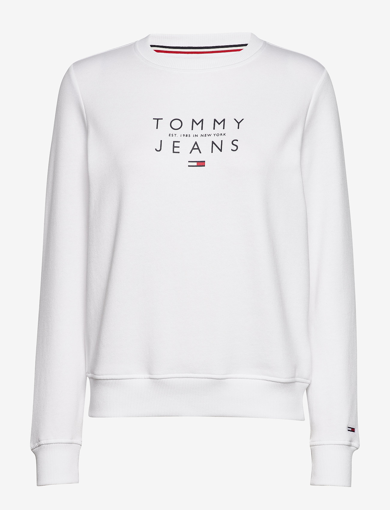 Tommy Jeans - TJW ESSENTIAL LOGO SWEATSHIRT - white - 0