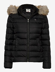 Tommy Jeans - TJW BASIC HOODED DOWN JACKET - down- & padded jackets - black - 1