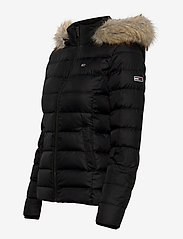 Tommy Jeans - TJW BASIC HOODED DOWN JACKET - down- & padded jackets - black - 4