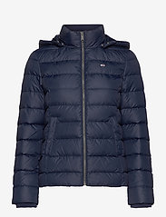 Tommy Jeans - TJW BASIC HOODED DOWN JACKET - down- & padded jackets - twilight navy - 2
