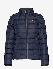 Tommy Jeans - TJW BASIC HOODED DOWN JACKET - down- & padded jackets - twilight navy - 3
