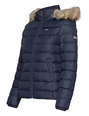 Tommy Jeans - TJW BASIC HOODED DOWN JACKET - down- & padded jackets - twilight navy - 7