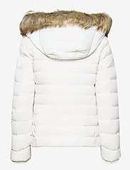 Tommy Jeans - TJW BASIC HOODED DOWN JACKET - down- & padded jackets - white - 2