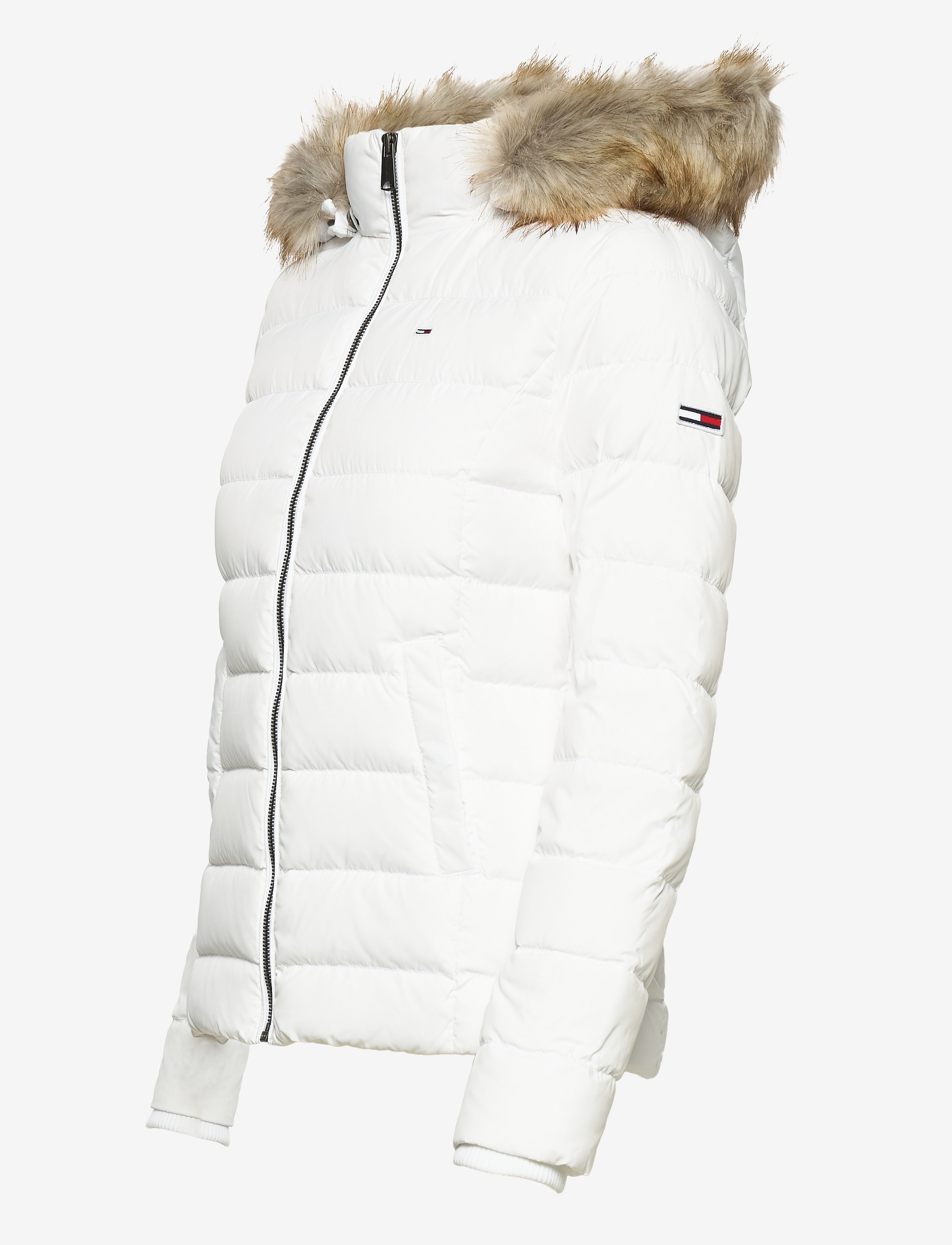 Tommy Jeans - TJW BASIC HOODED DOWN JACKET - white - 3