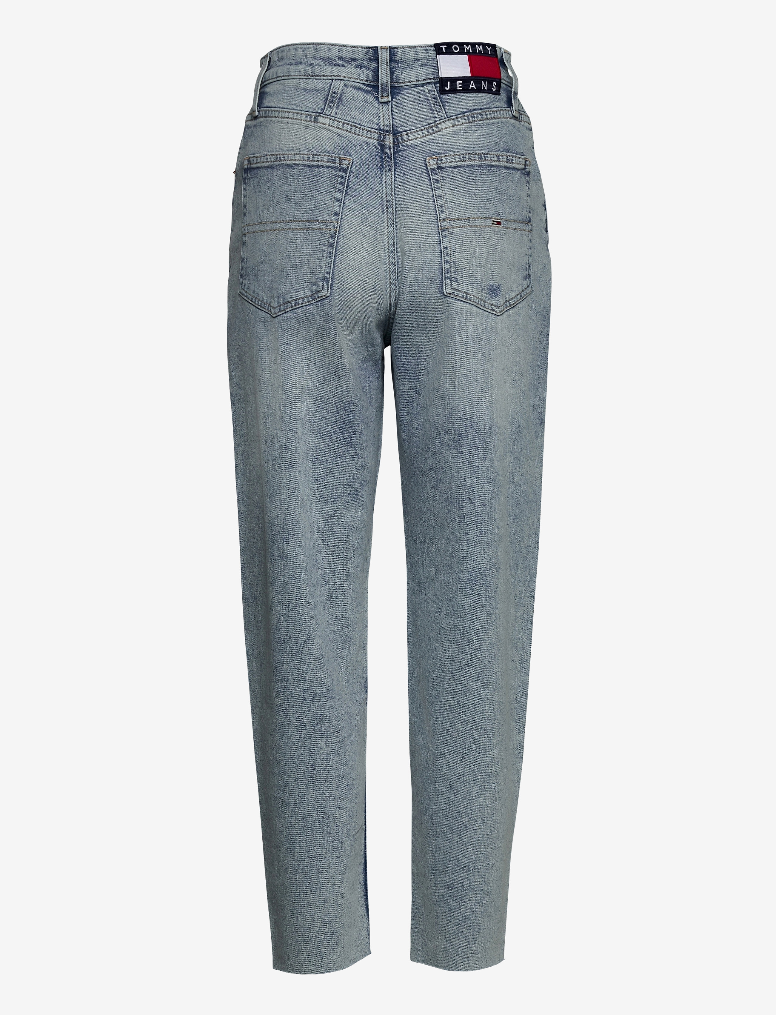 Tommy Jeans - MOM JEAN HR TPRD CNLBCD - cony light blue comfort destructed - 1