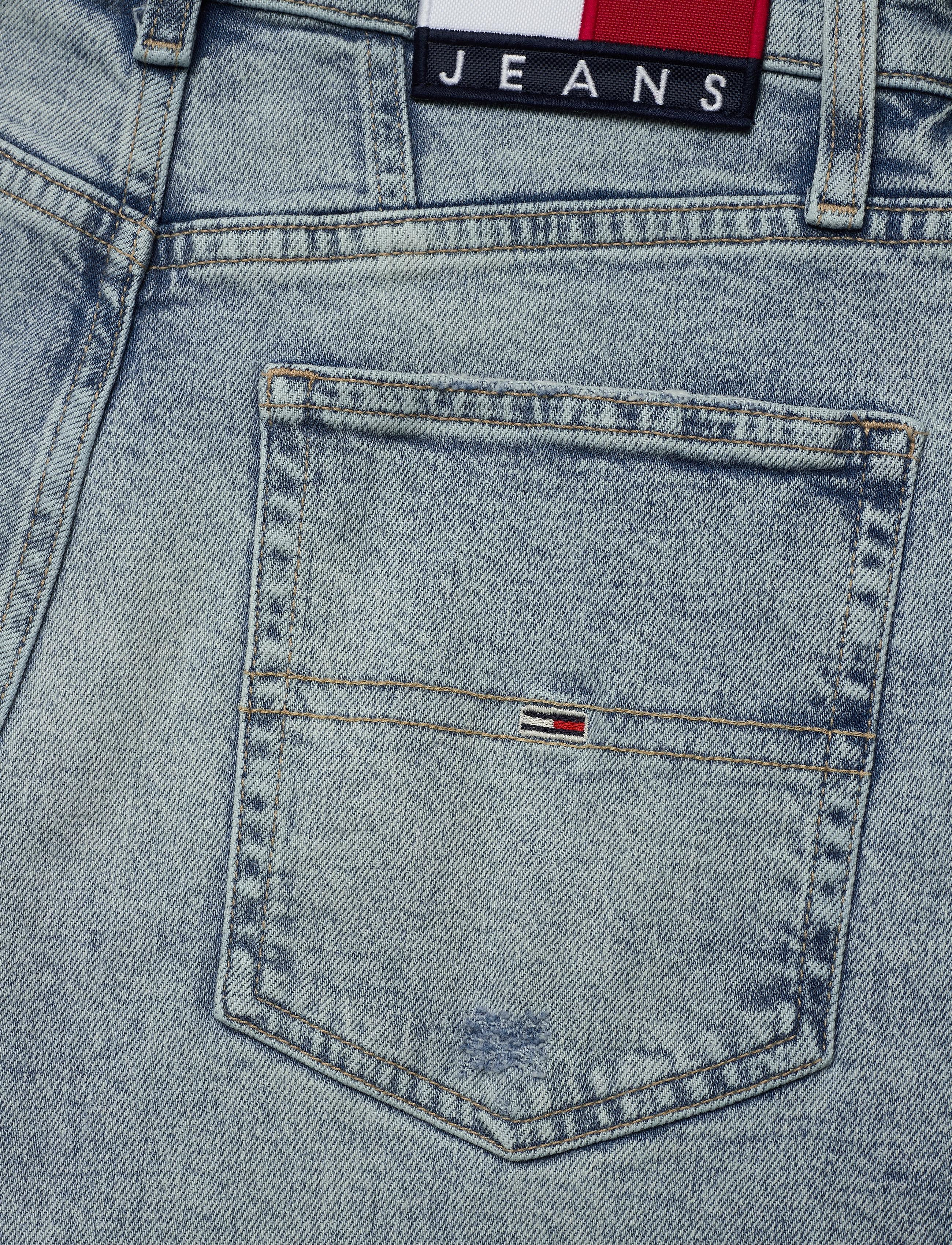 Tommy Jeans - MOM JEAN HR TPRD CNLBCD - cony light blue comfort destructed - 4
