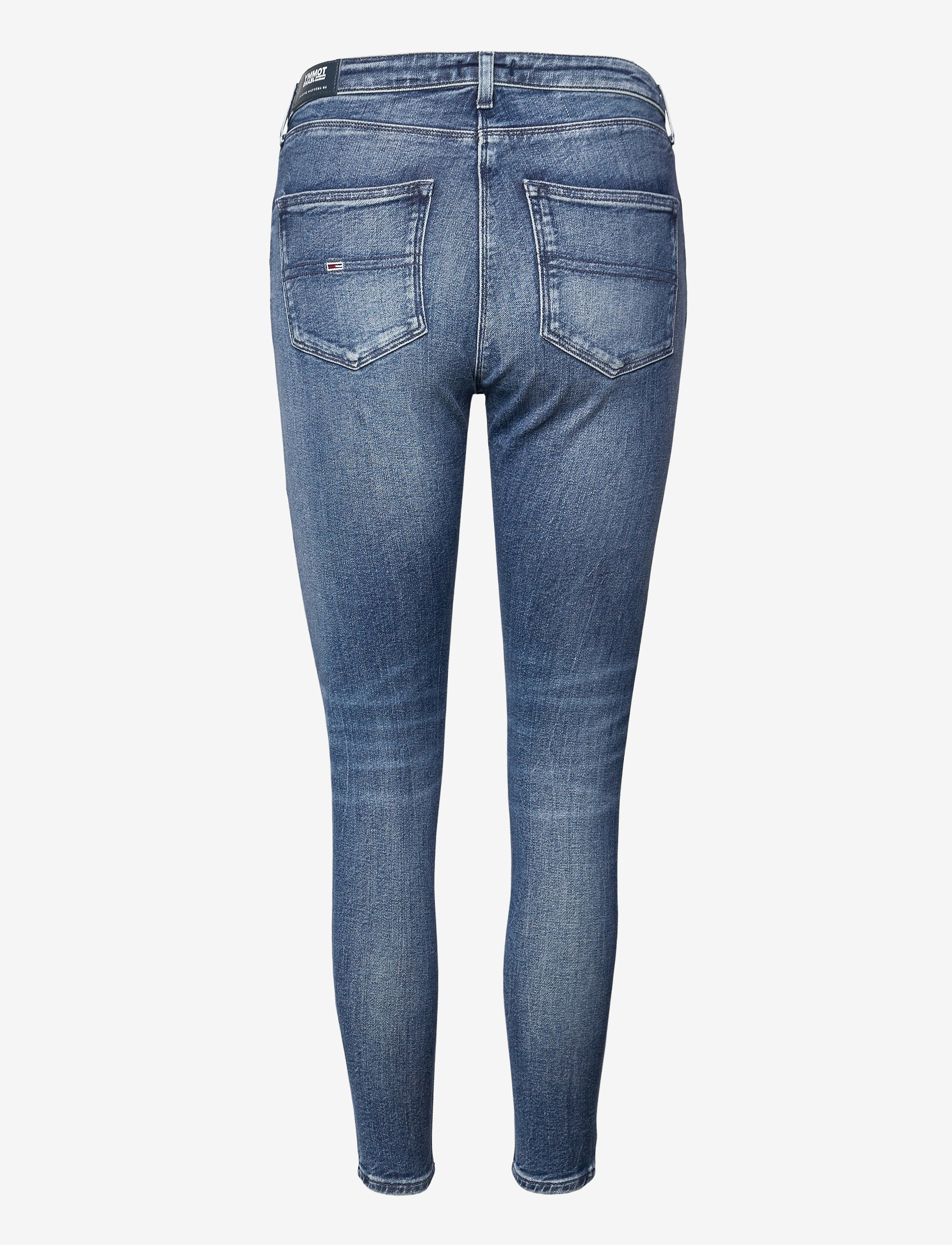 Tommy Jeans - SYLVIA HR SUPER SKNY ANKLE JSMBS - jasper mid blue stretch - 1