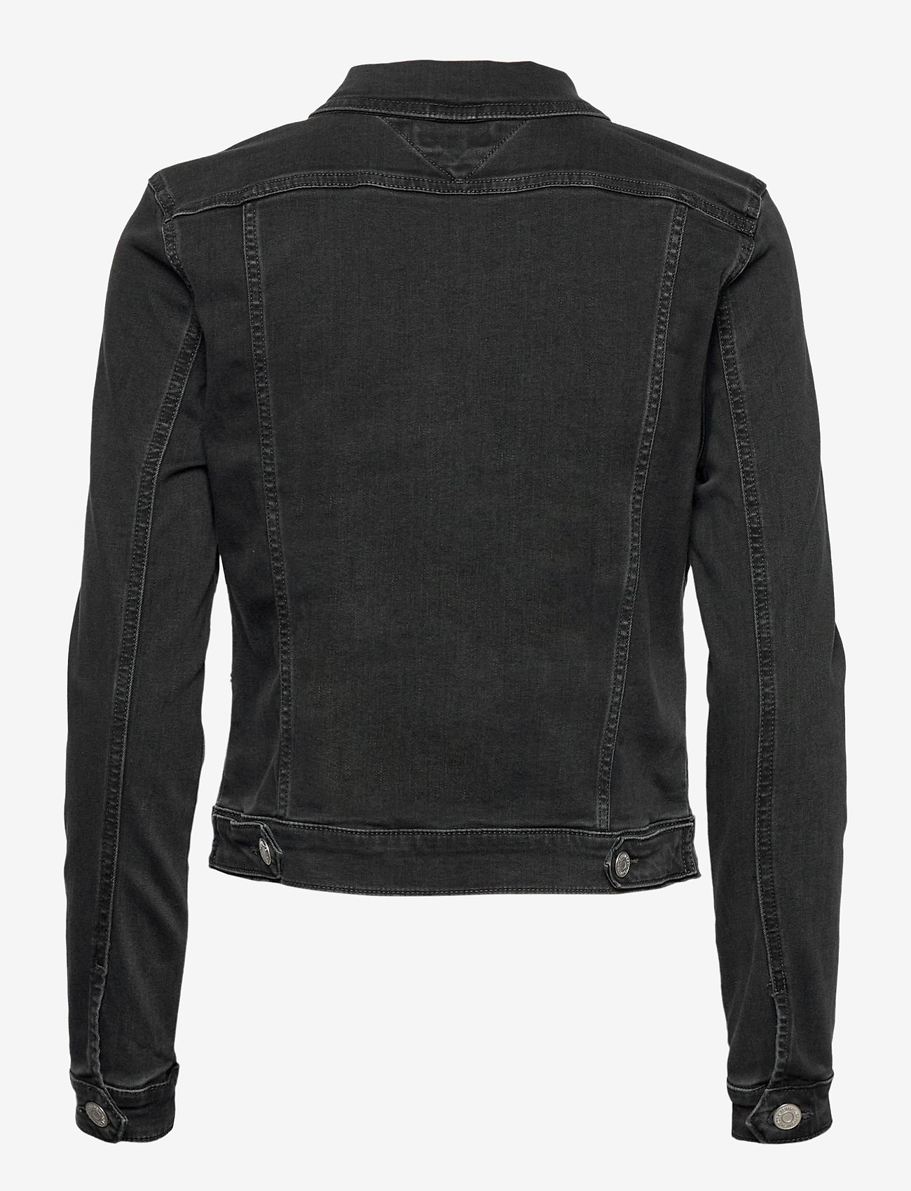 Tommy Jeans - VIVIANNE SLIM DENIM TRUCKER BRBK - bird black stretch - 1